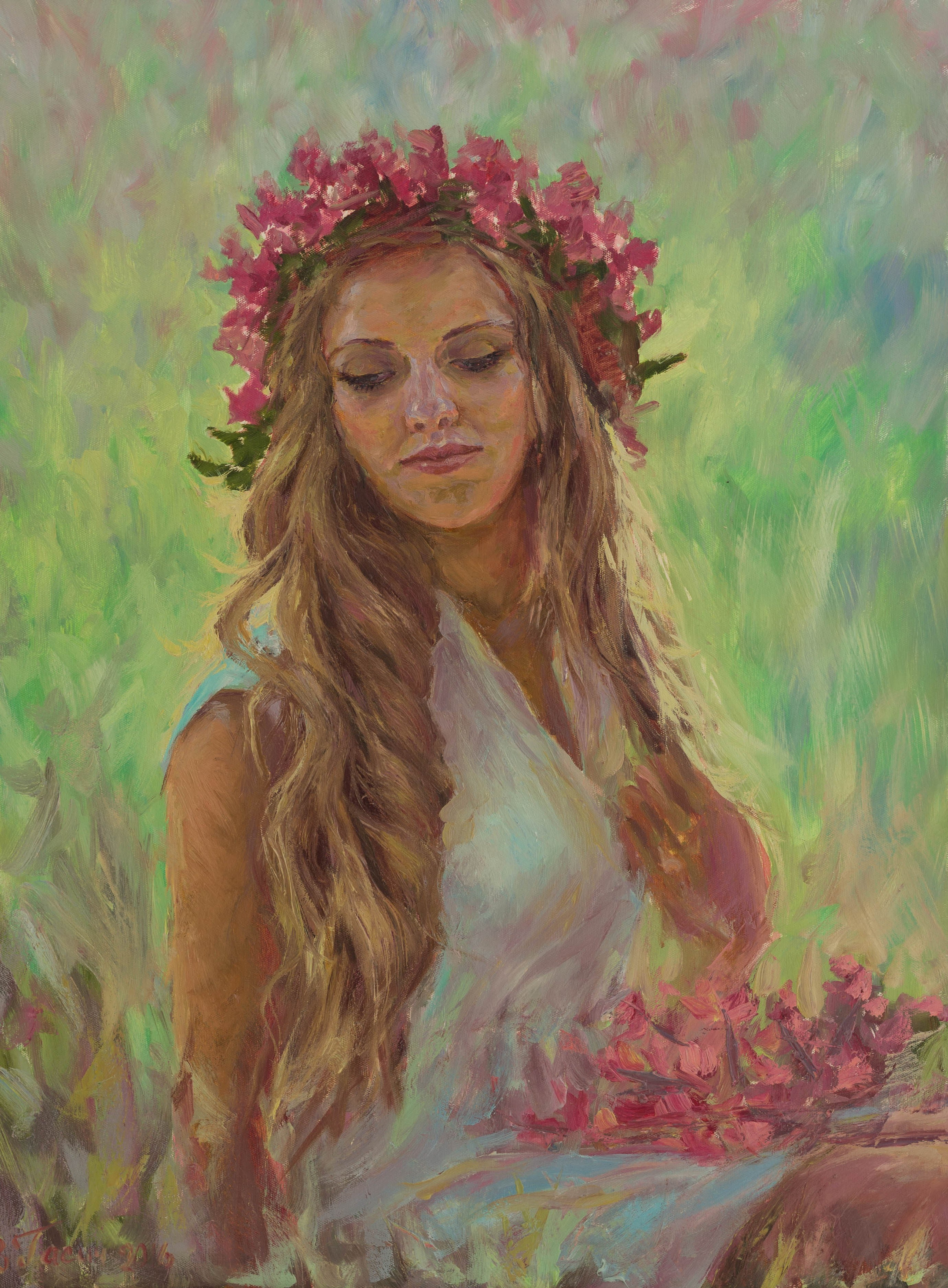 Портрет, фигура / Portrait, figure. Художник Василий Гасич