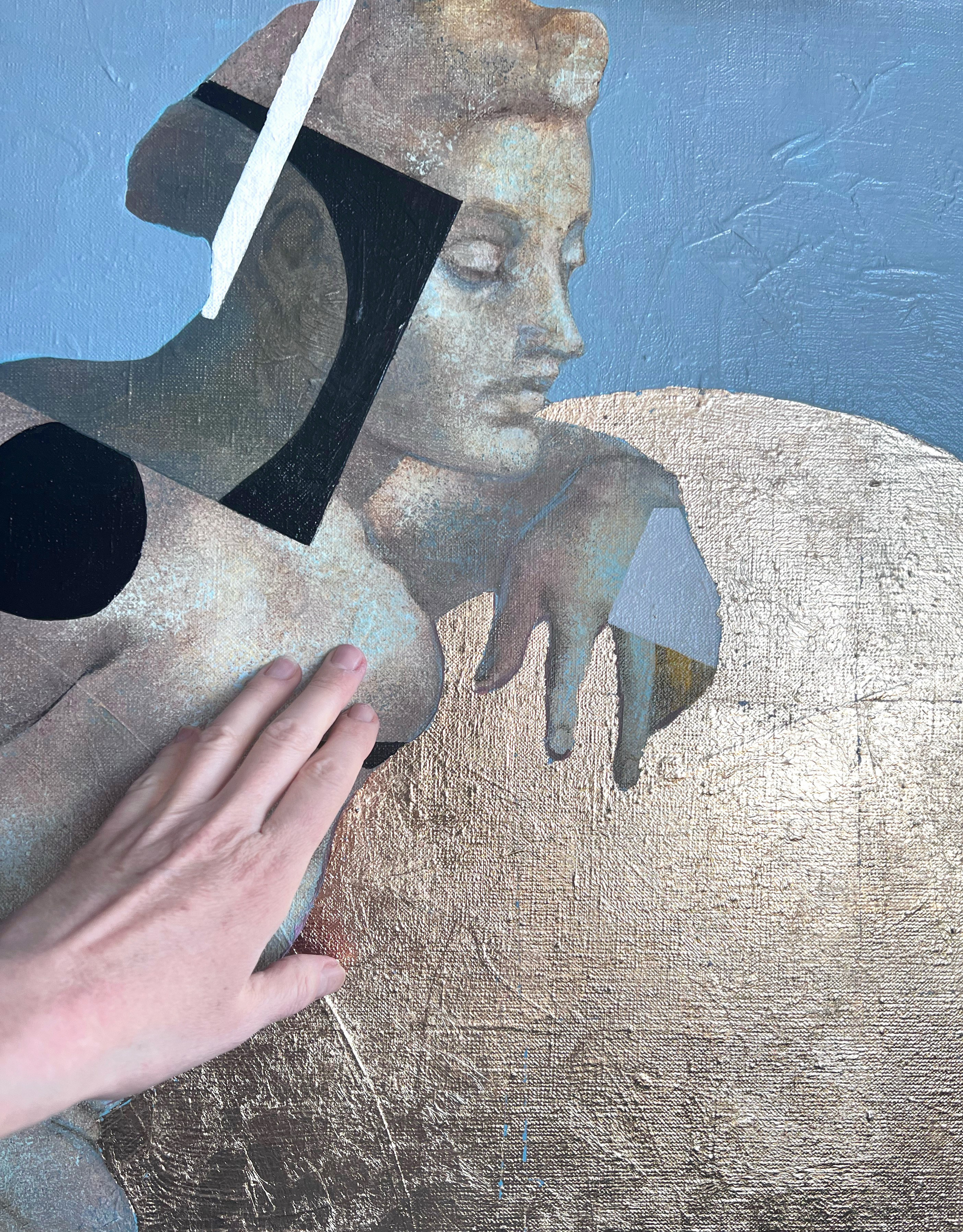 Ахиллес. Художник-абстракционист Ольга Рикун. Москва