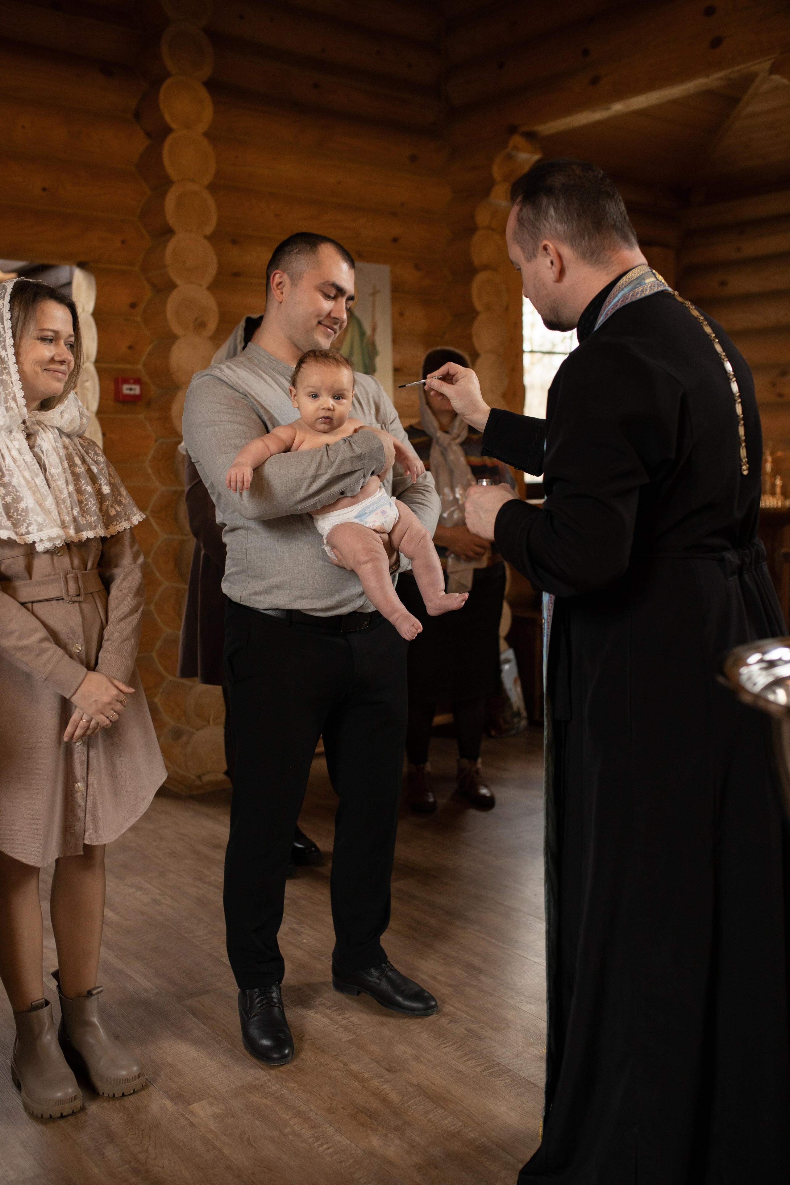 Таинство крещения Марка. Фотограф в Железнодорожном и Балашихе