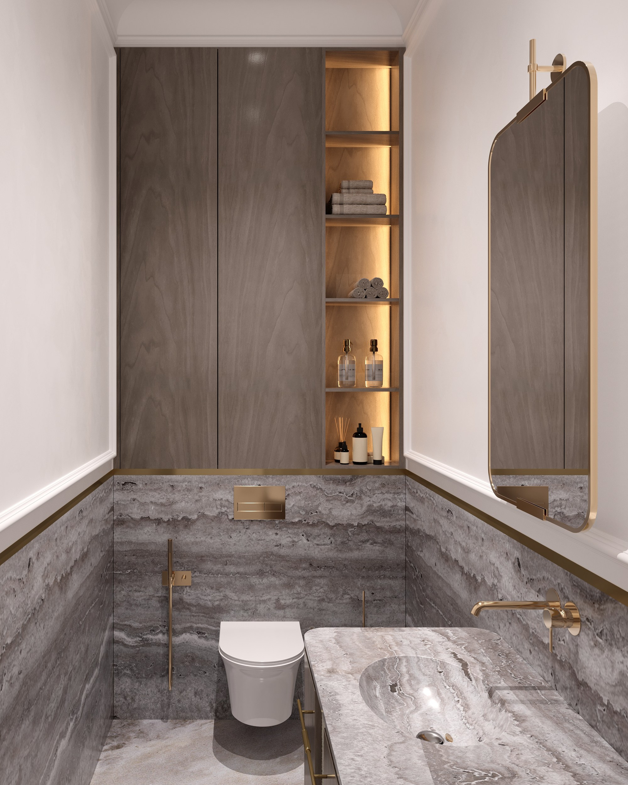 Визуализация Спа в частном доме. Архитектор-дизайнер в Казани