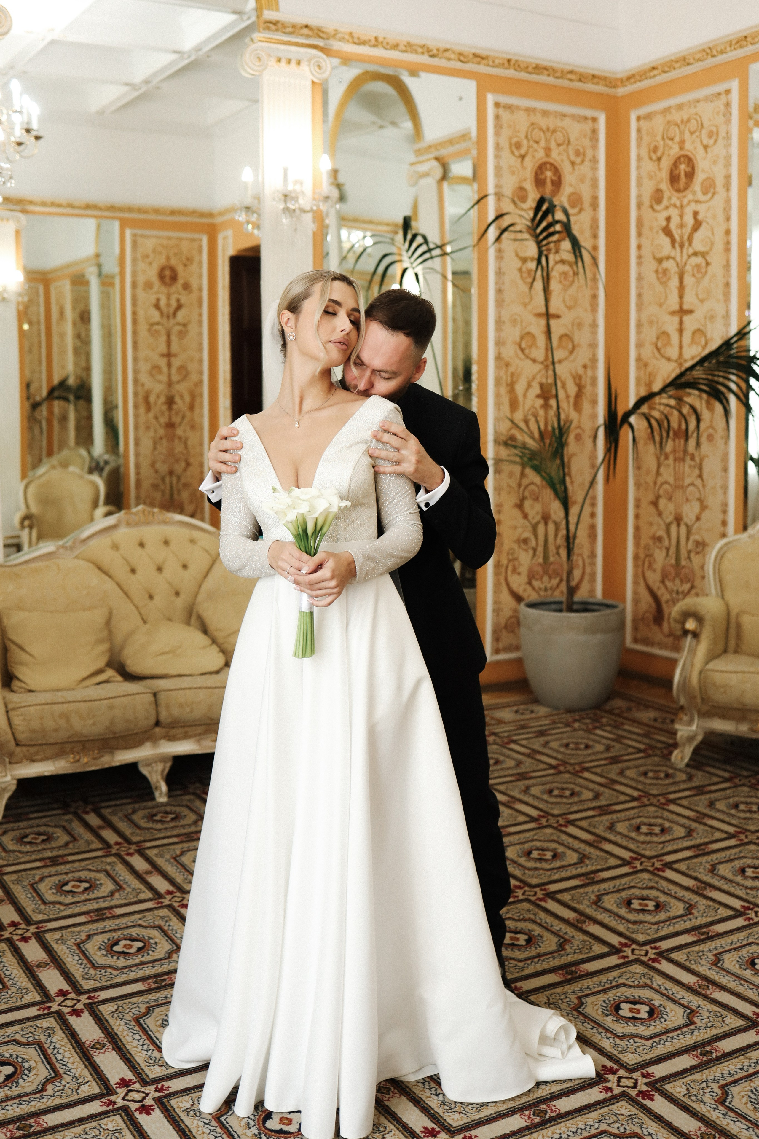 А. + Ю. Грибоедовский ЗАГС, прогулка на кабриолете. Семейный и lovestory фотограф в Москве Светлана Коняхина