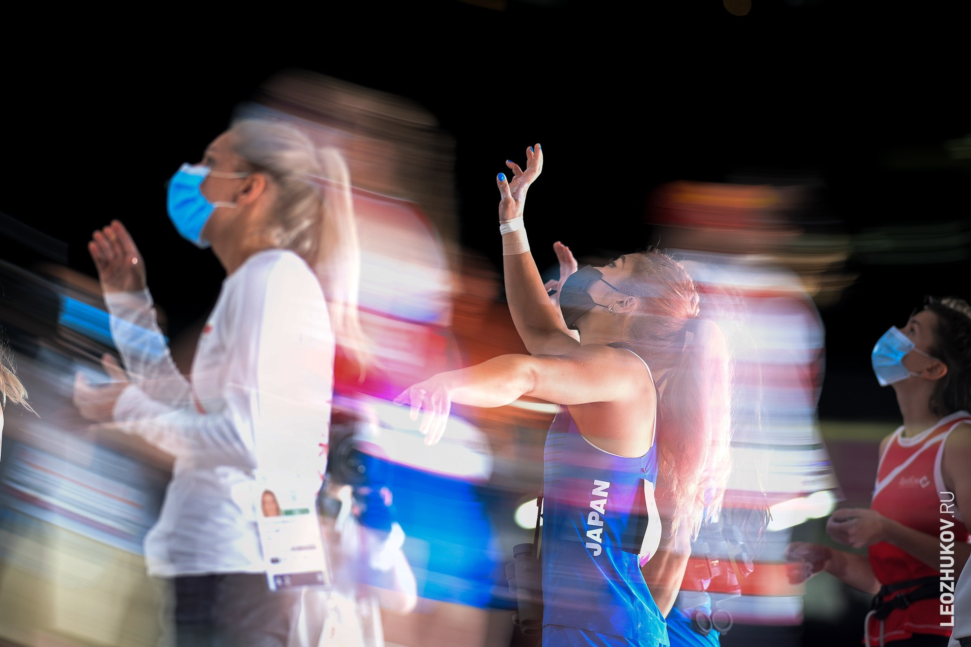 Tokyo-2020 Olympic games. Sports photographer Leonid Zhukov