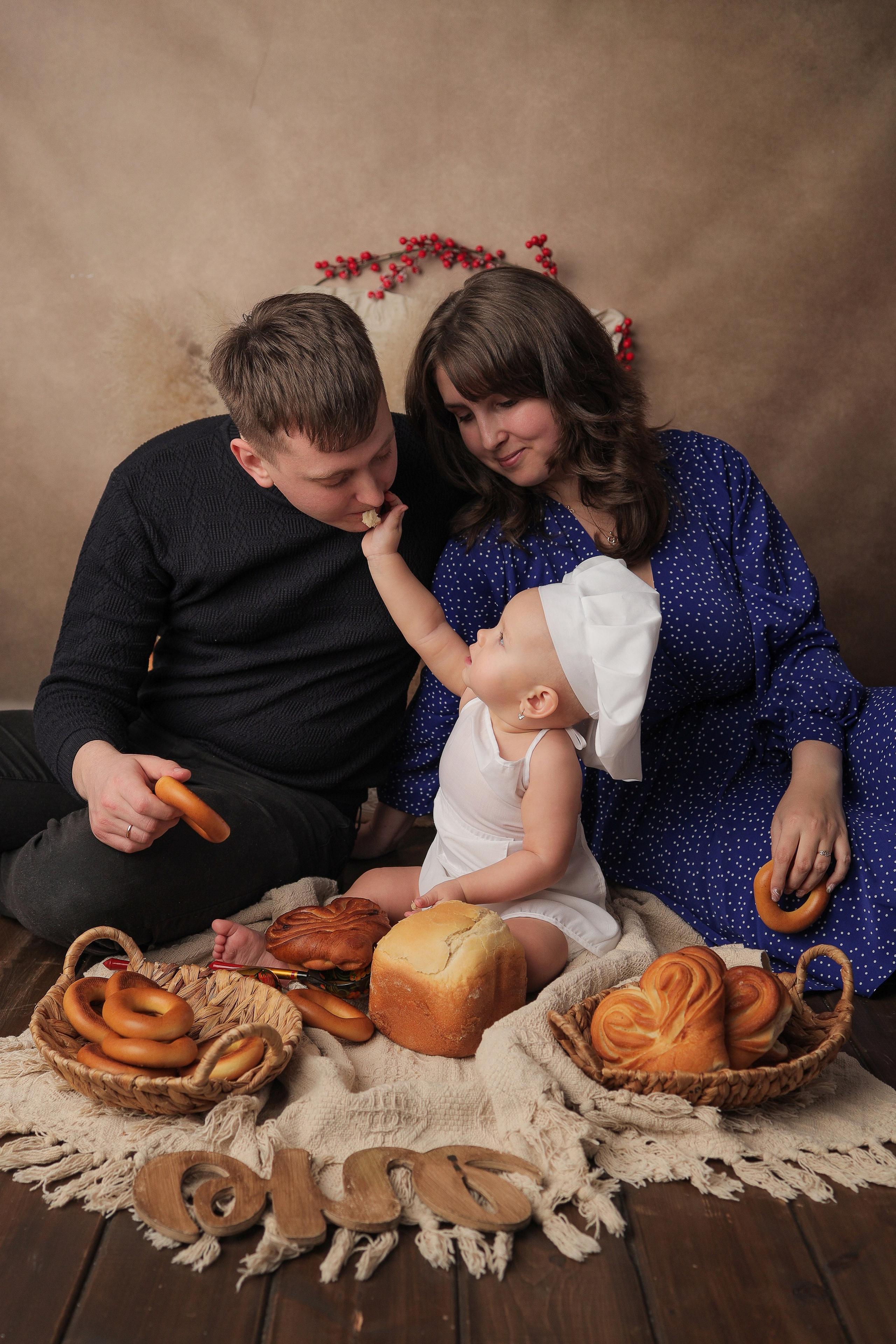 Ангелина, 1 годик. Фотограф новорожденных в Новокузнецке Анна Горошникова