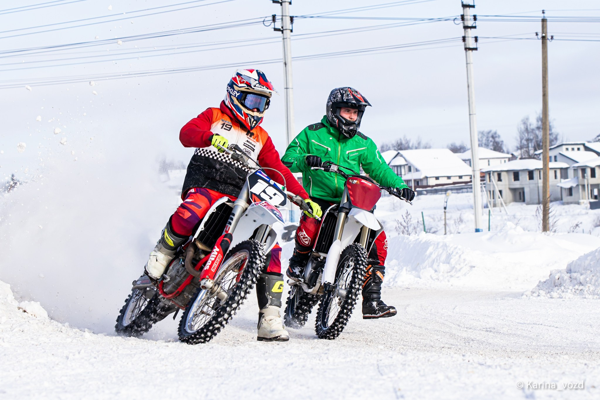 Тренировка MotoAcademy. Репортажный фотограф в Москве и Зеленограде Karina-vozd