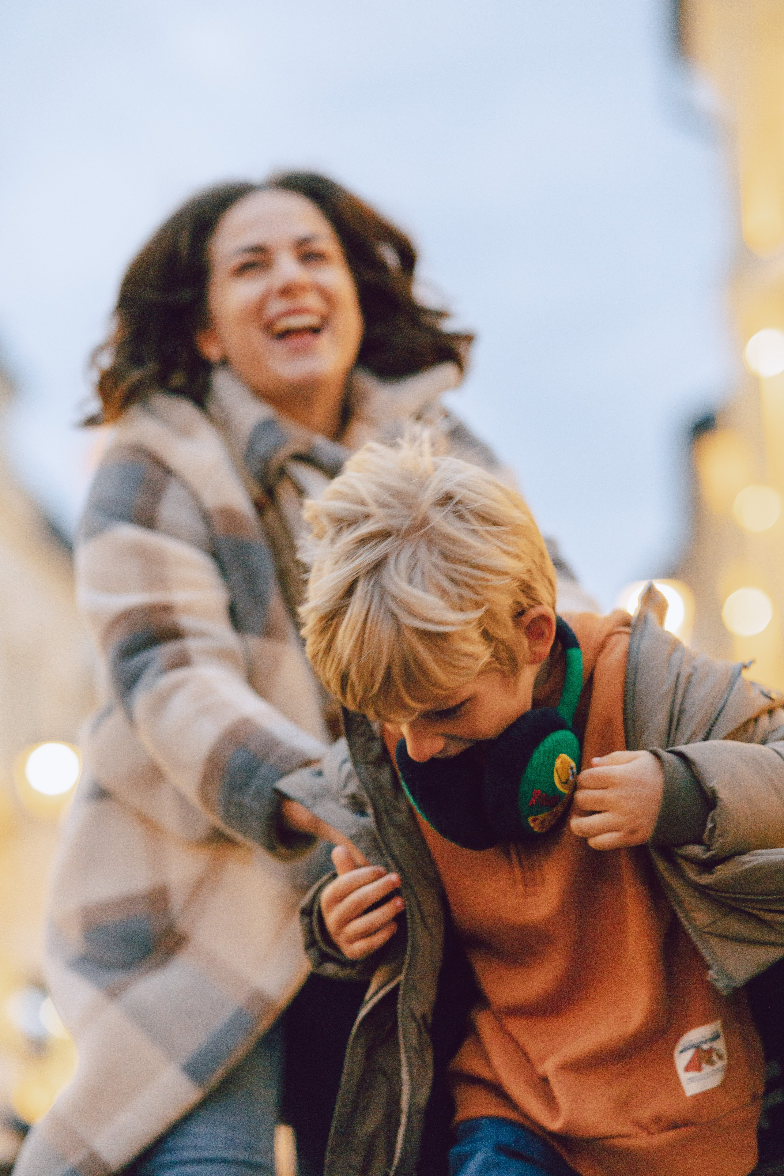 время с мамой