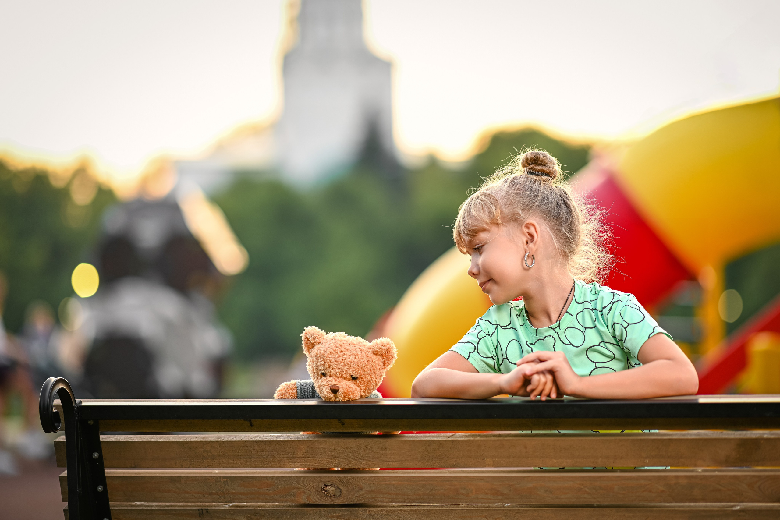 Арина — Алиса — летняя прогулка. Фотограф Москва