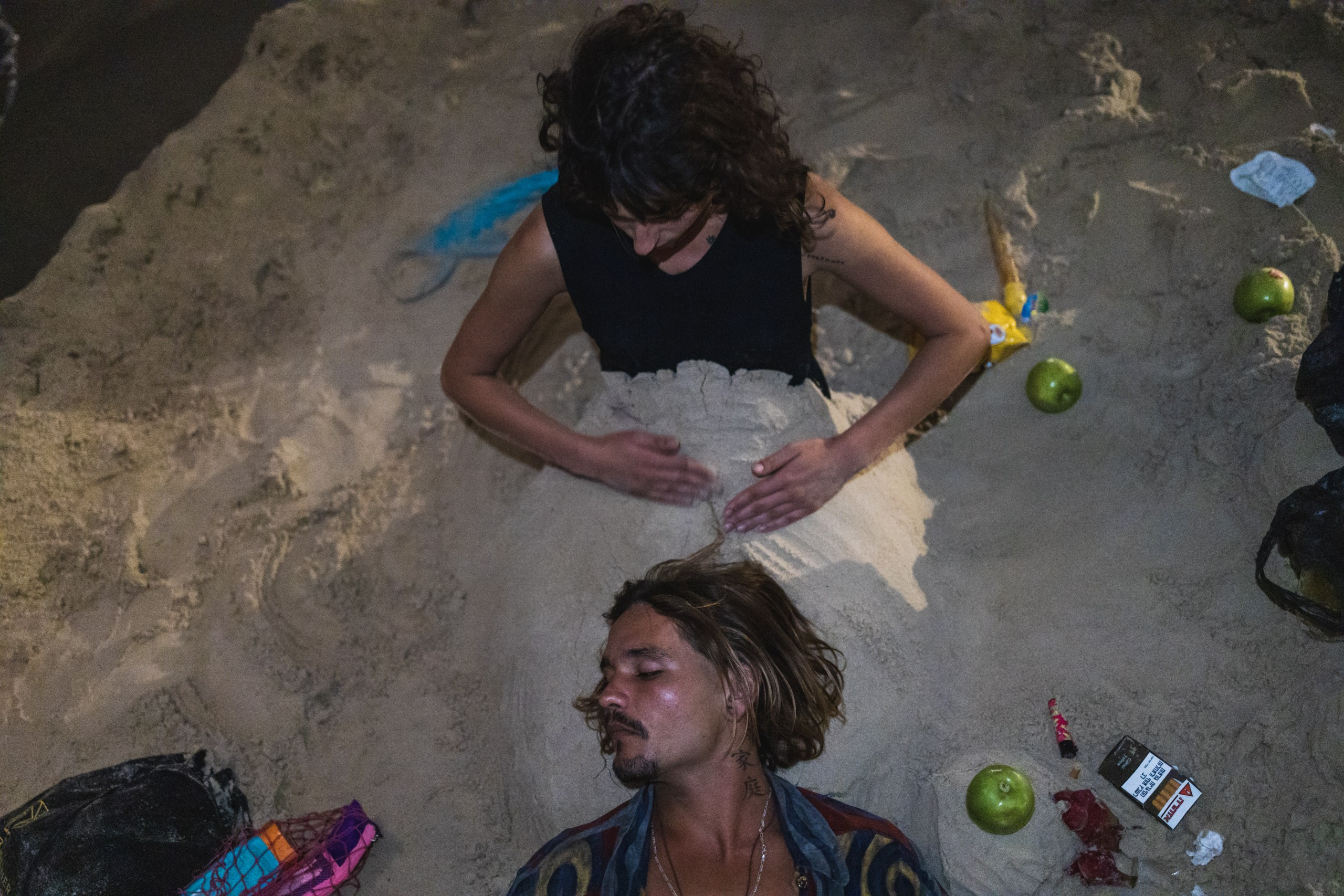 “Buddy” backstage