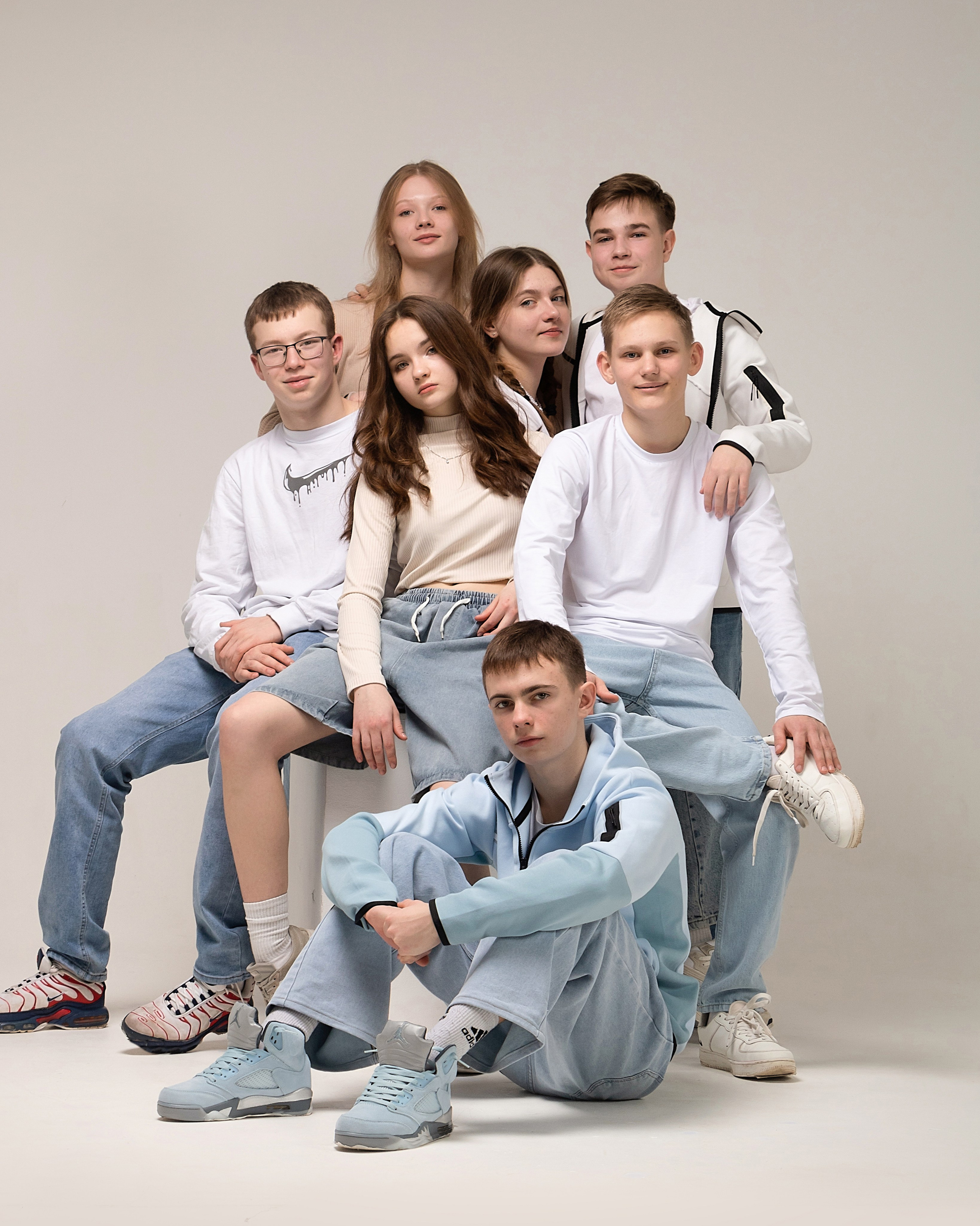 Съёмка в студии. Выпускные альбомы «Эврика» в Нижнем Новгороде