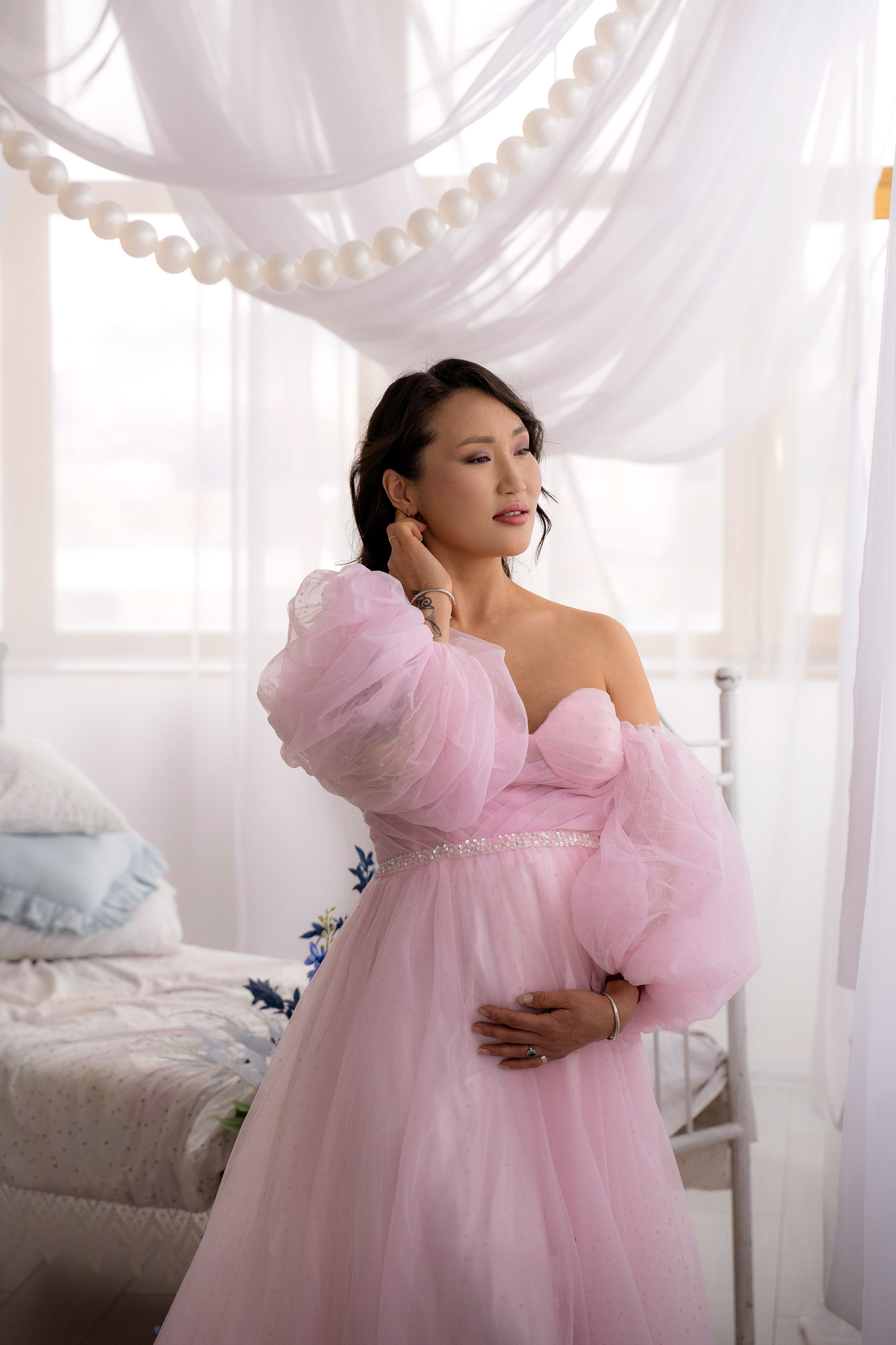 Платья для беременных. Фотостудия Малина в городе Улан-Удэ. Фотограф Ирина Жарникова