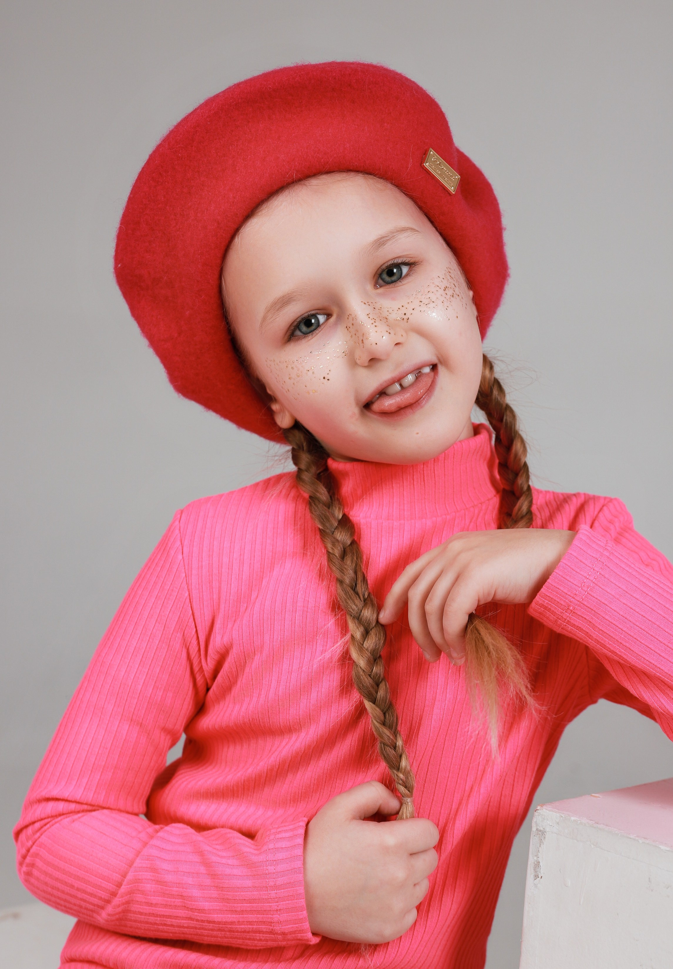 Сьемка на циклорамме. Фотограф Юлия Мальцева