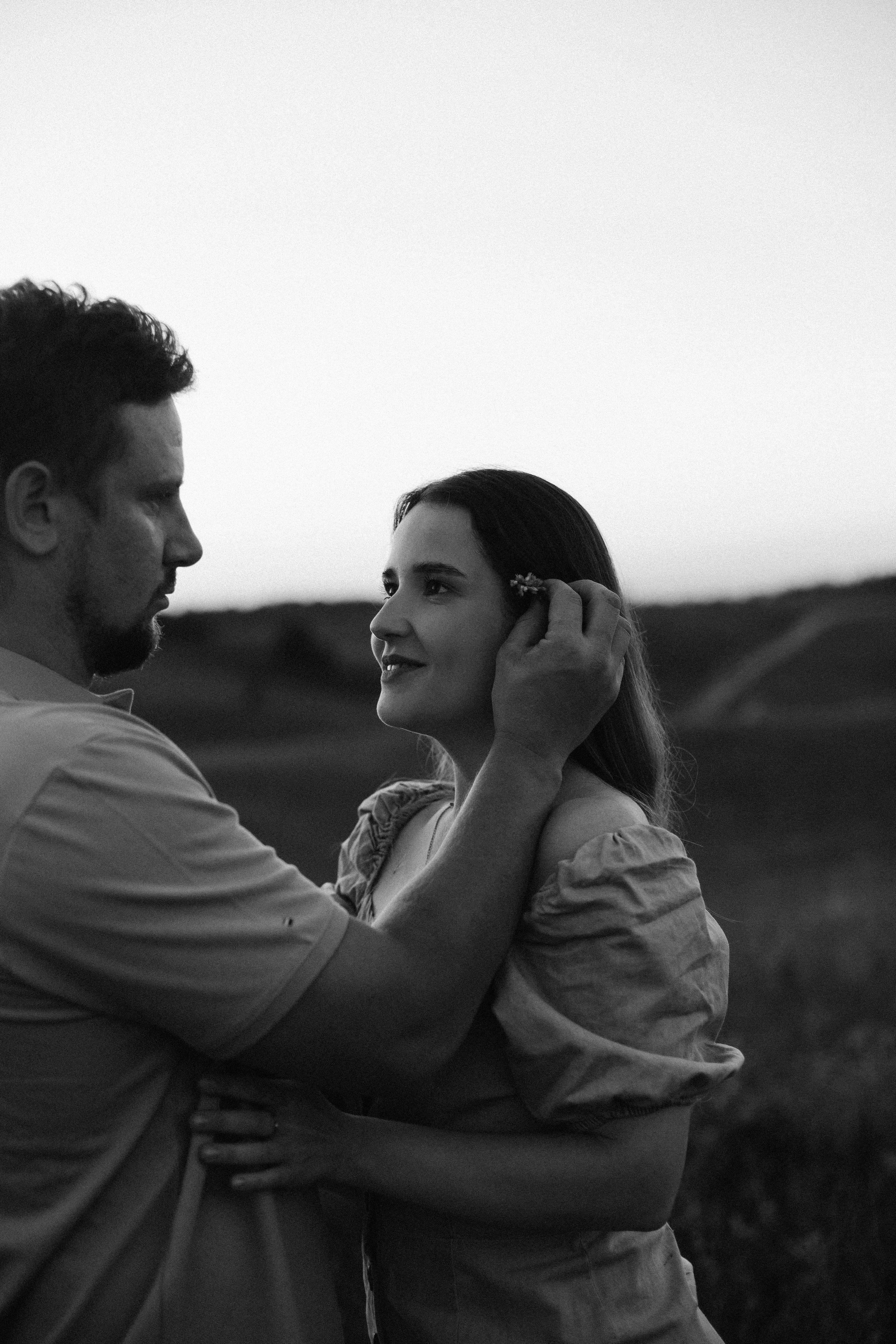 Колтушские высоты — Марина и Сергей. Портретный фотограф в Санкт-Петербурге Элина Ситникова