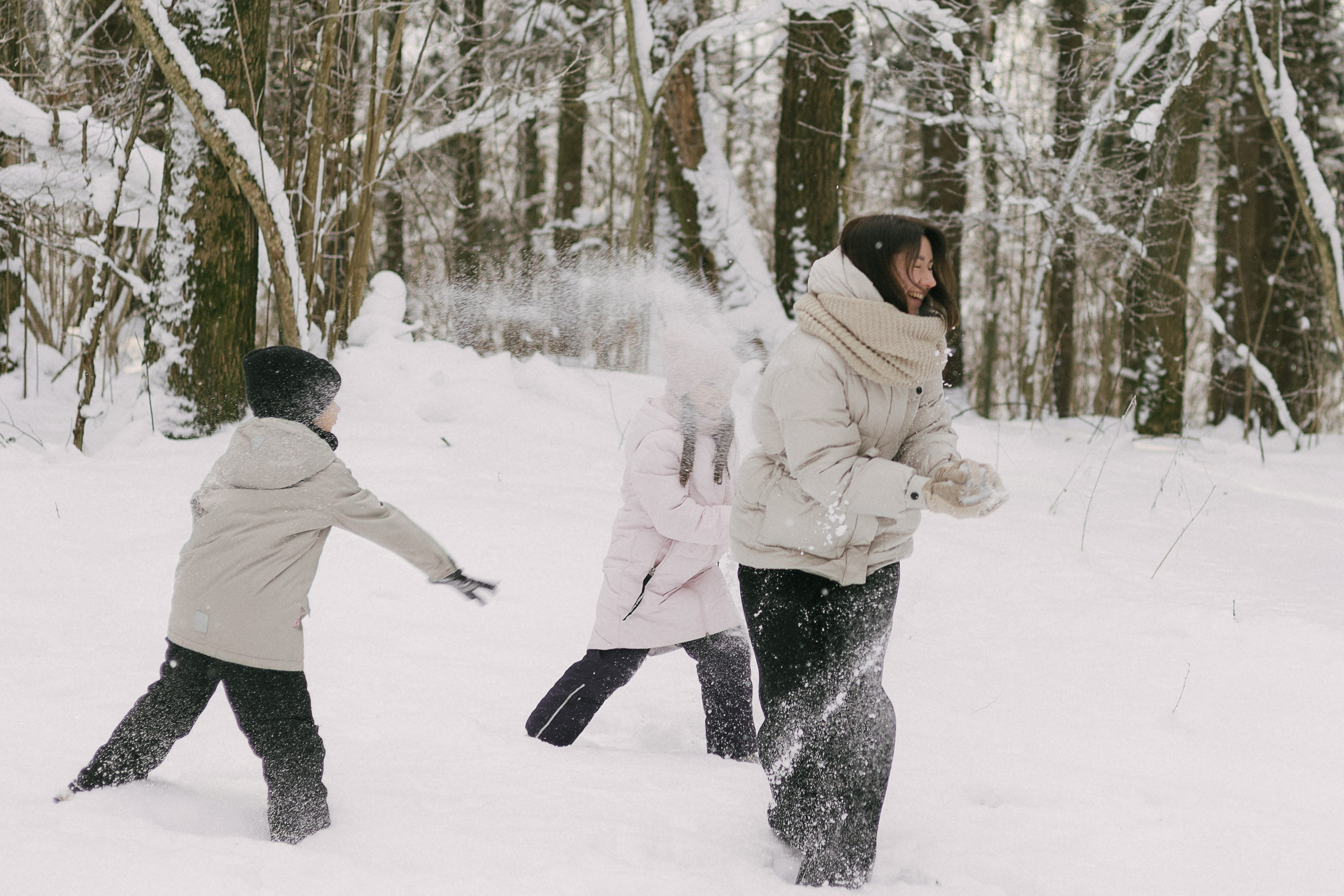 Теплые эмоции Холодной зимы. Семейный фотограф в Москве Анастасия Марти