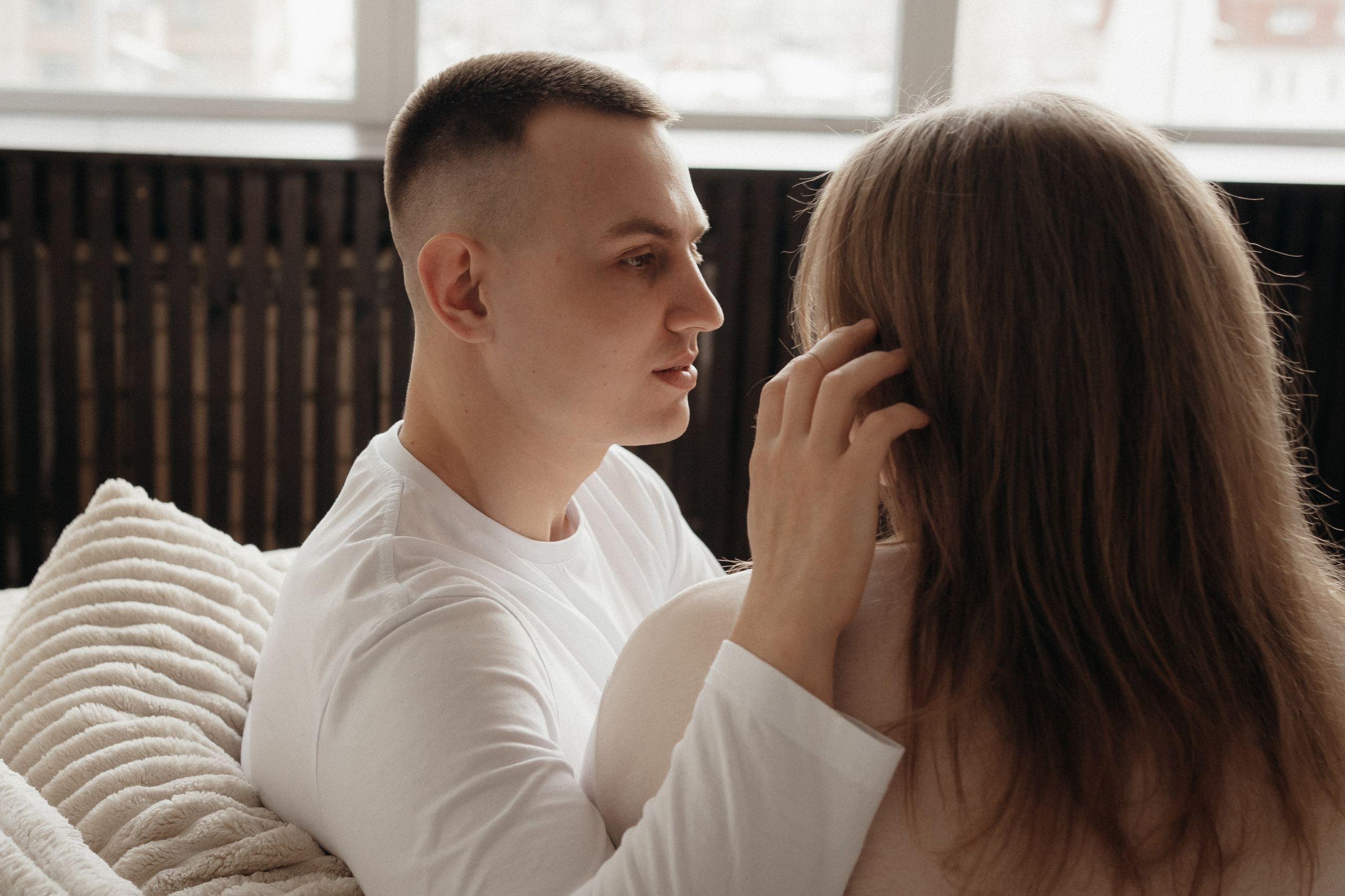 Парная фотосессия в студии в Архангельске. Портретный и свадебный фотограф в Архангельске Елизавета Стрекаловская