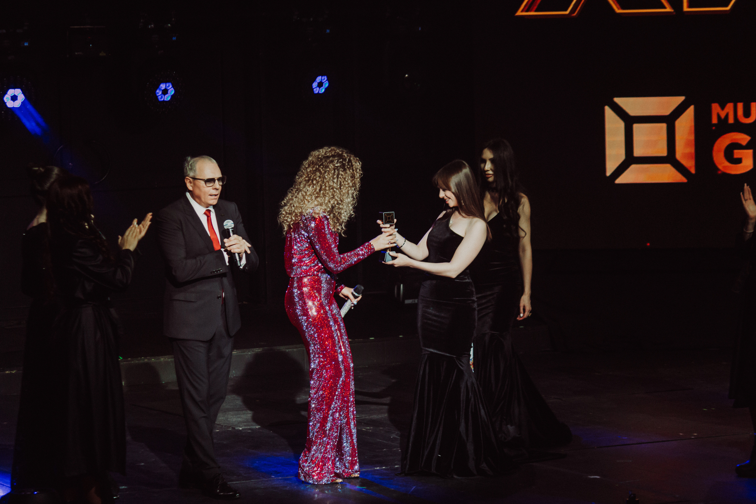 Национальная Музыкальная Премия «Золотой хит» телеканала Music Box Gold. Фотограф и Видеограф в Москве Дарья Арсентьева