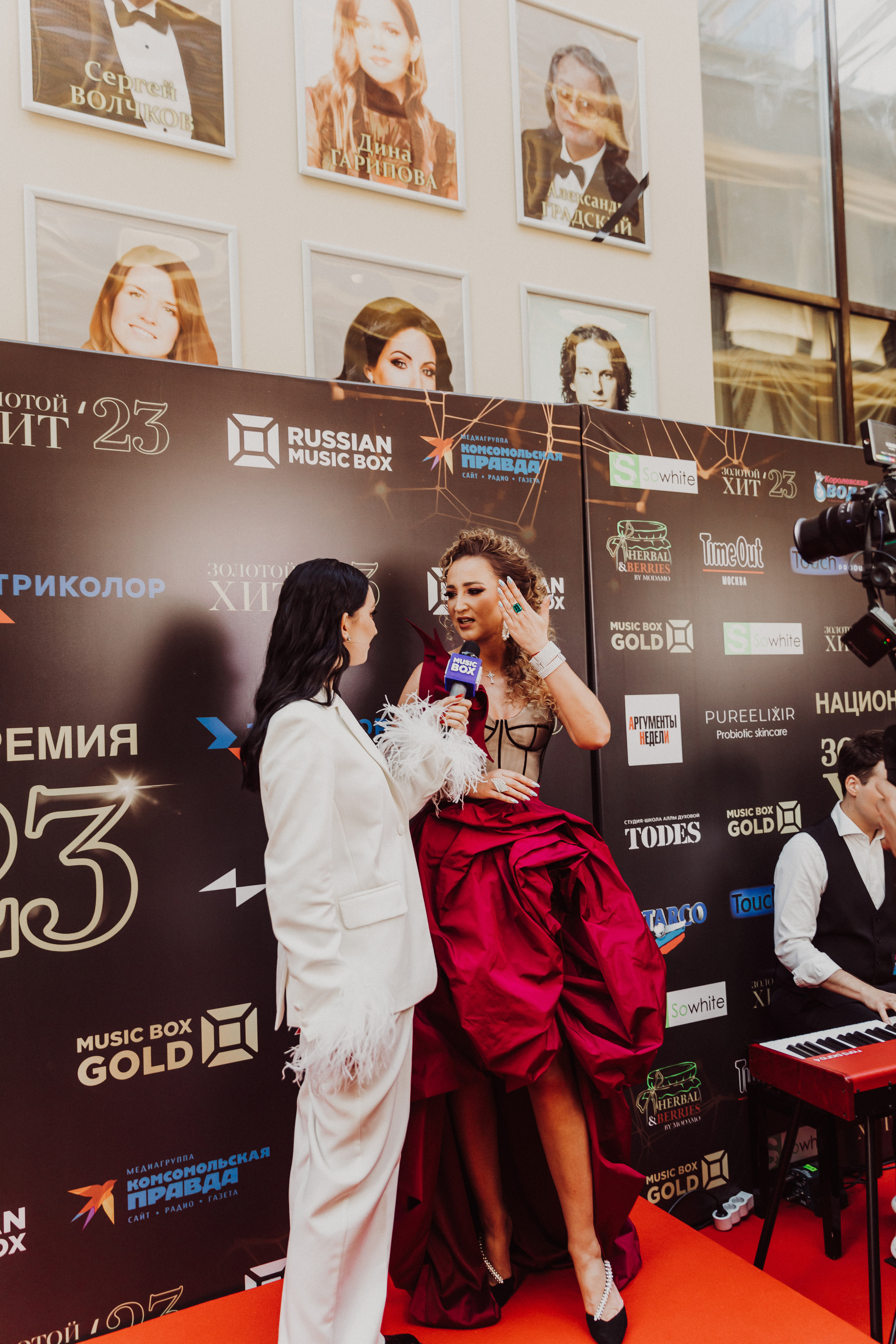 Национальная Музыкальная Премия «Золотой хит» телеканала Music Box Gold. Фотограф и Видеограф в Москве Дарья Арсентьева