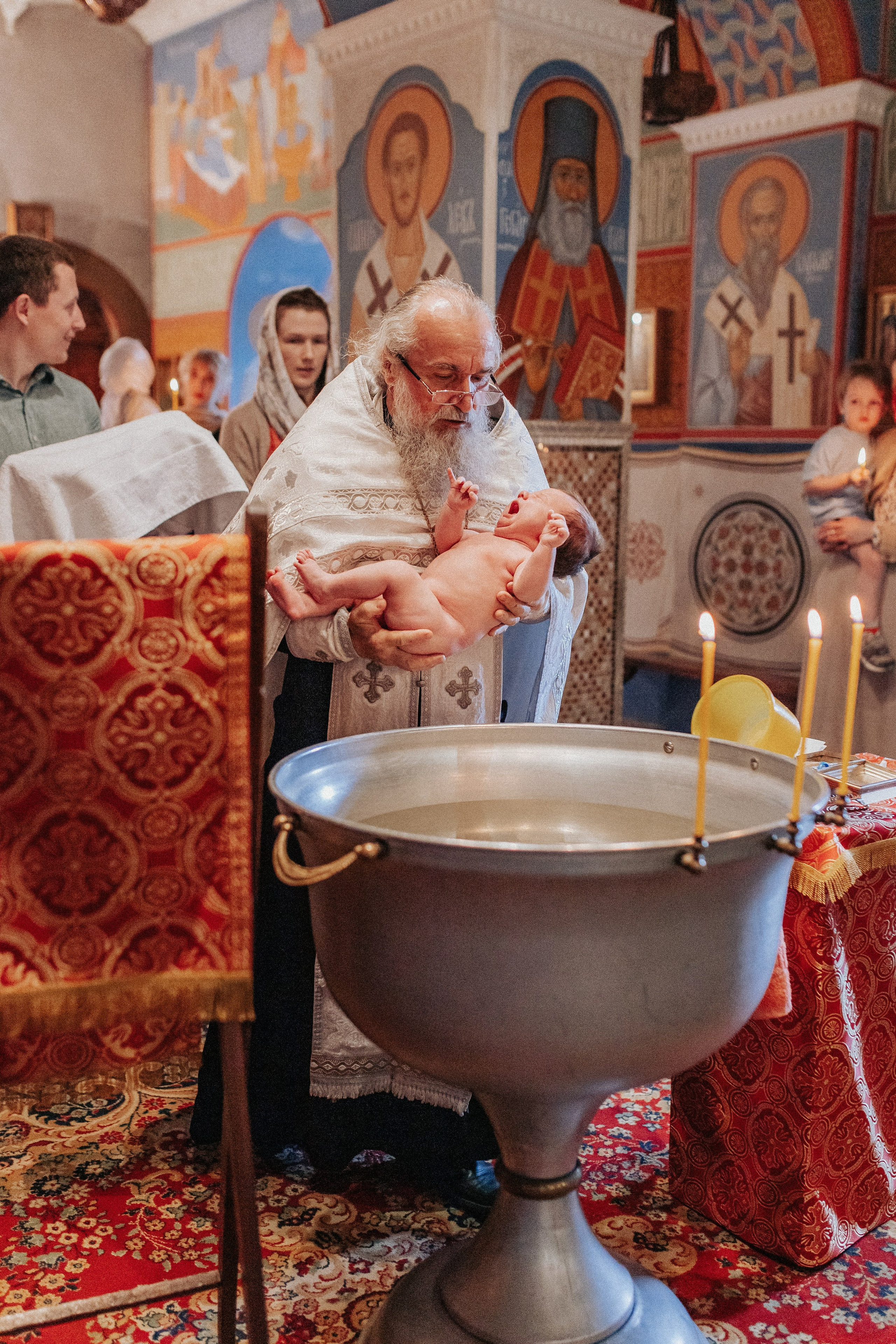 Крещение. Фотограф Мария Прусакова