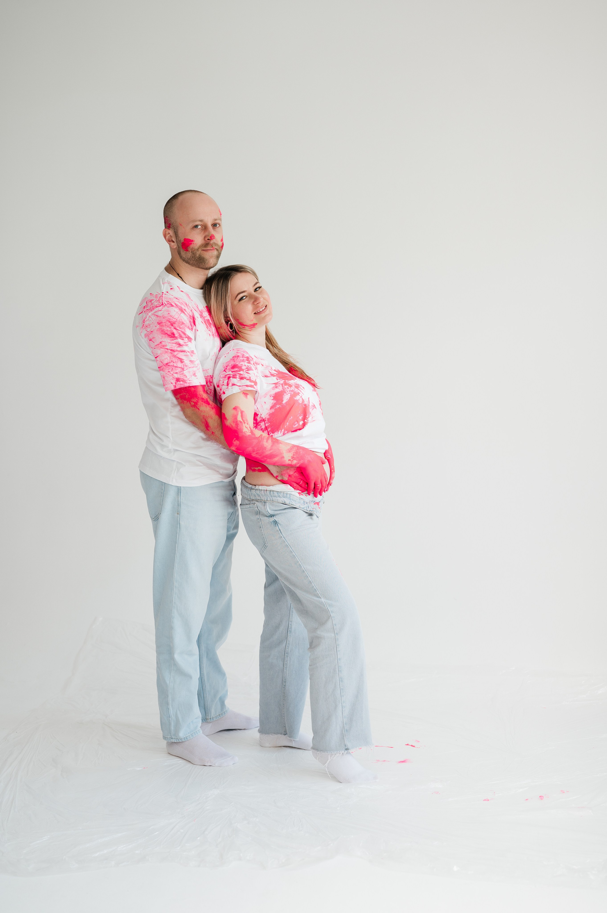 Гендер пати с красками. Свадебный и семейный фотограф в Краснодаре Алина Мельник