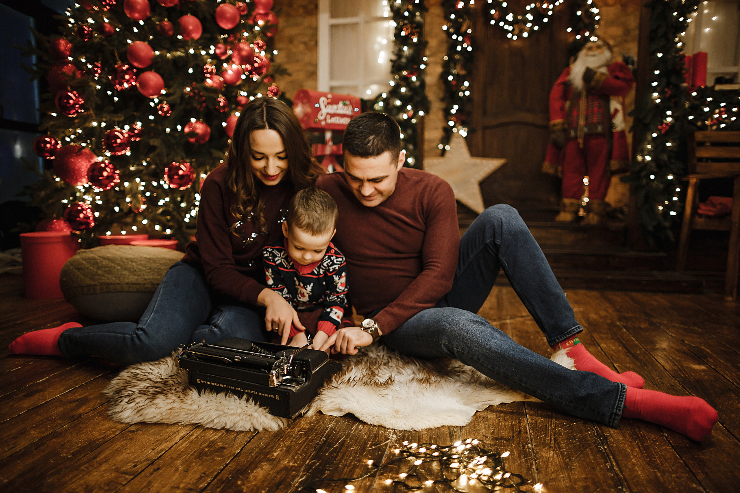Семейный Новый год. Свадебный фотограф Калининград Пасюта Данила