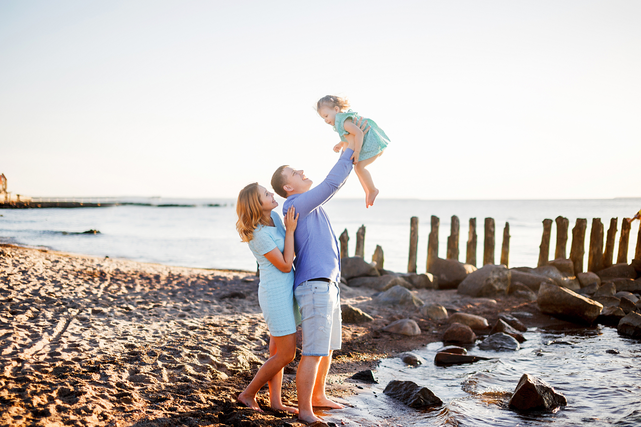 Море, лето. Свадебный фотограф Калининград Пасюта Данила
