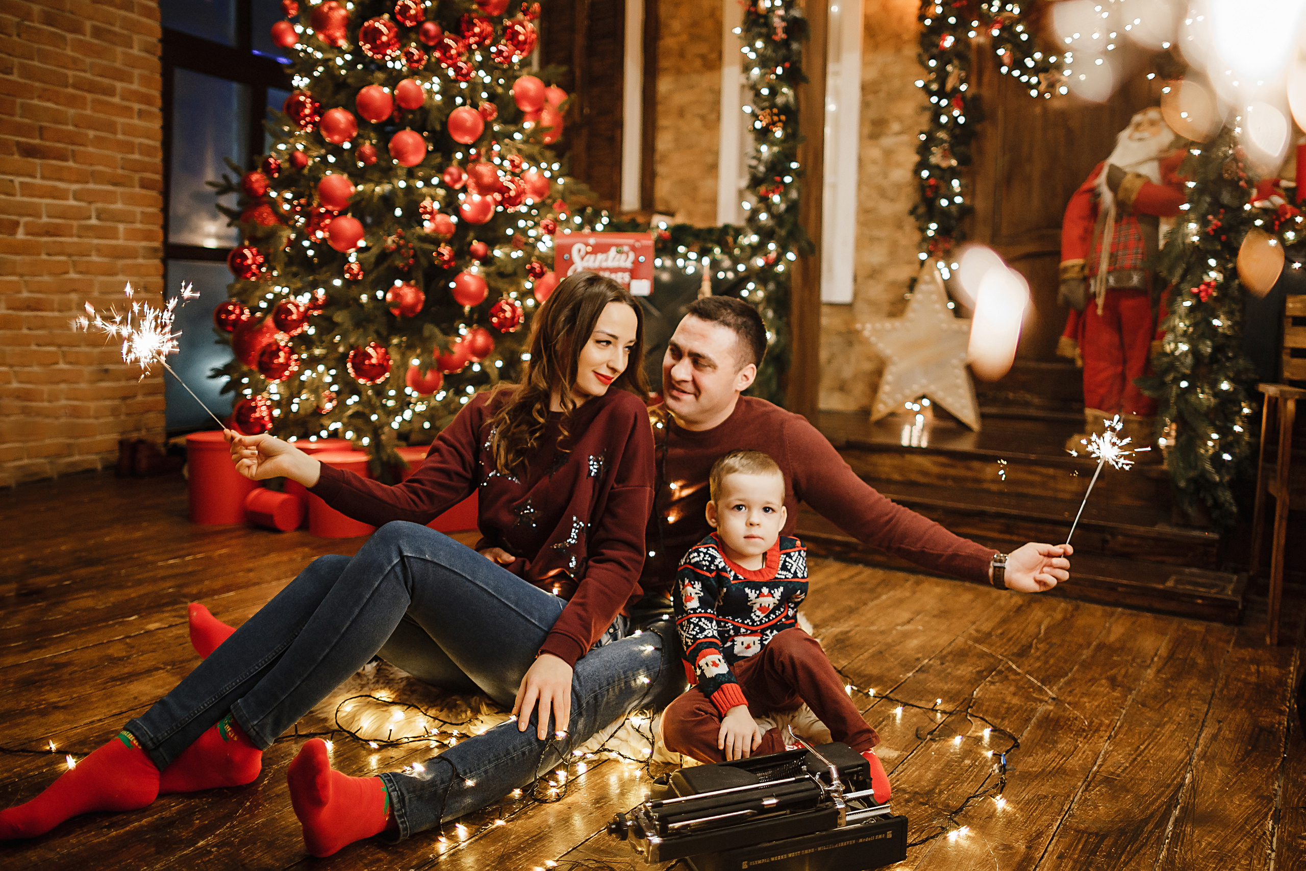 Семейный Новый год. Свадебный фотограф Калининград Пасюта Данила