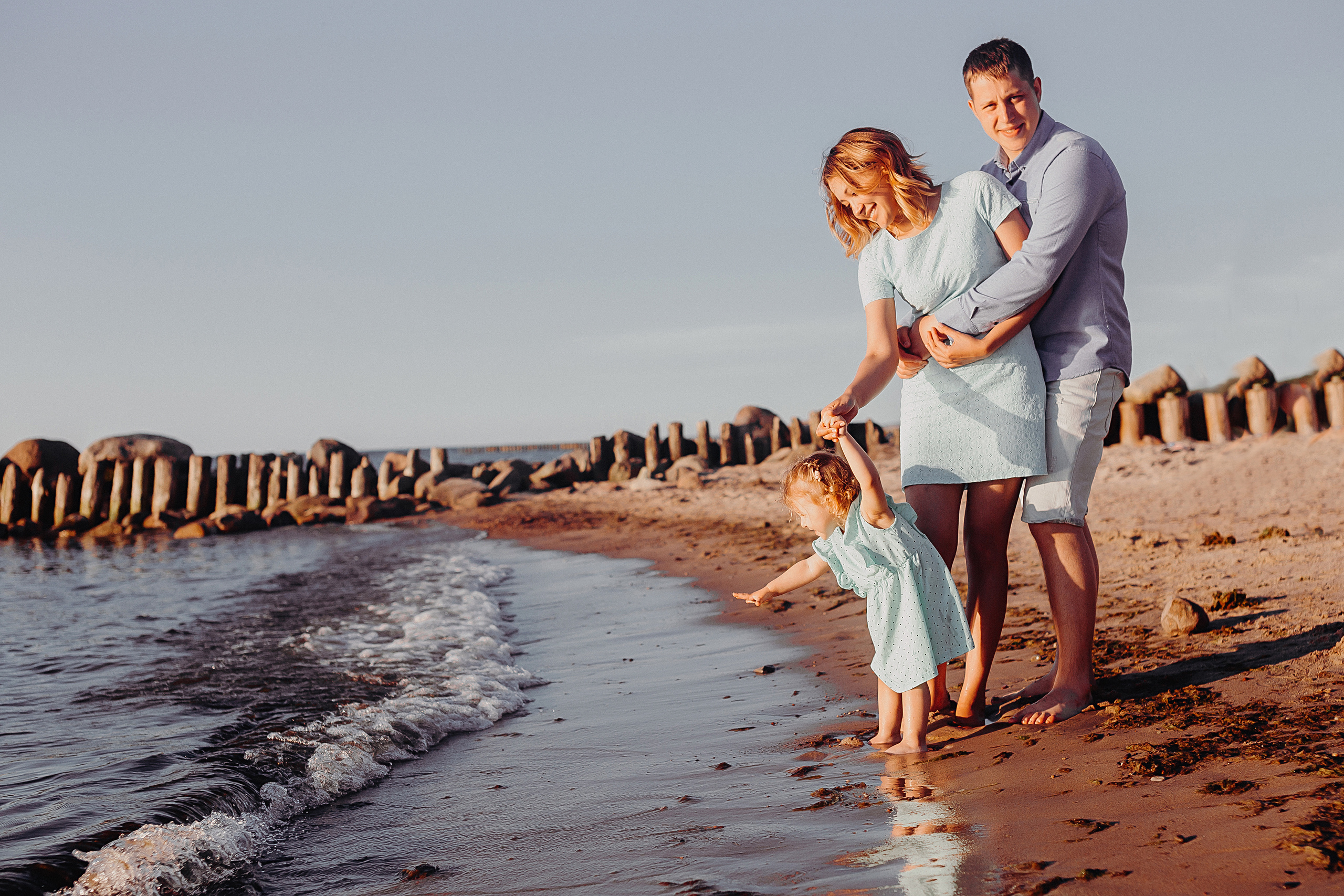 Море, лето. Свадебный фотограф Калининград Пасюта Данила