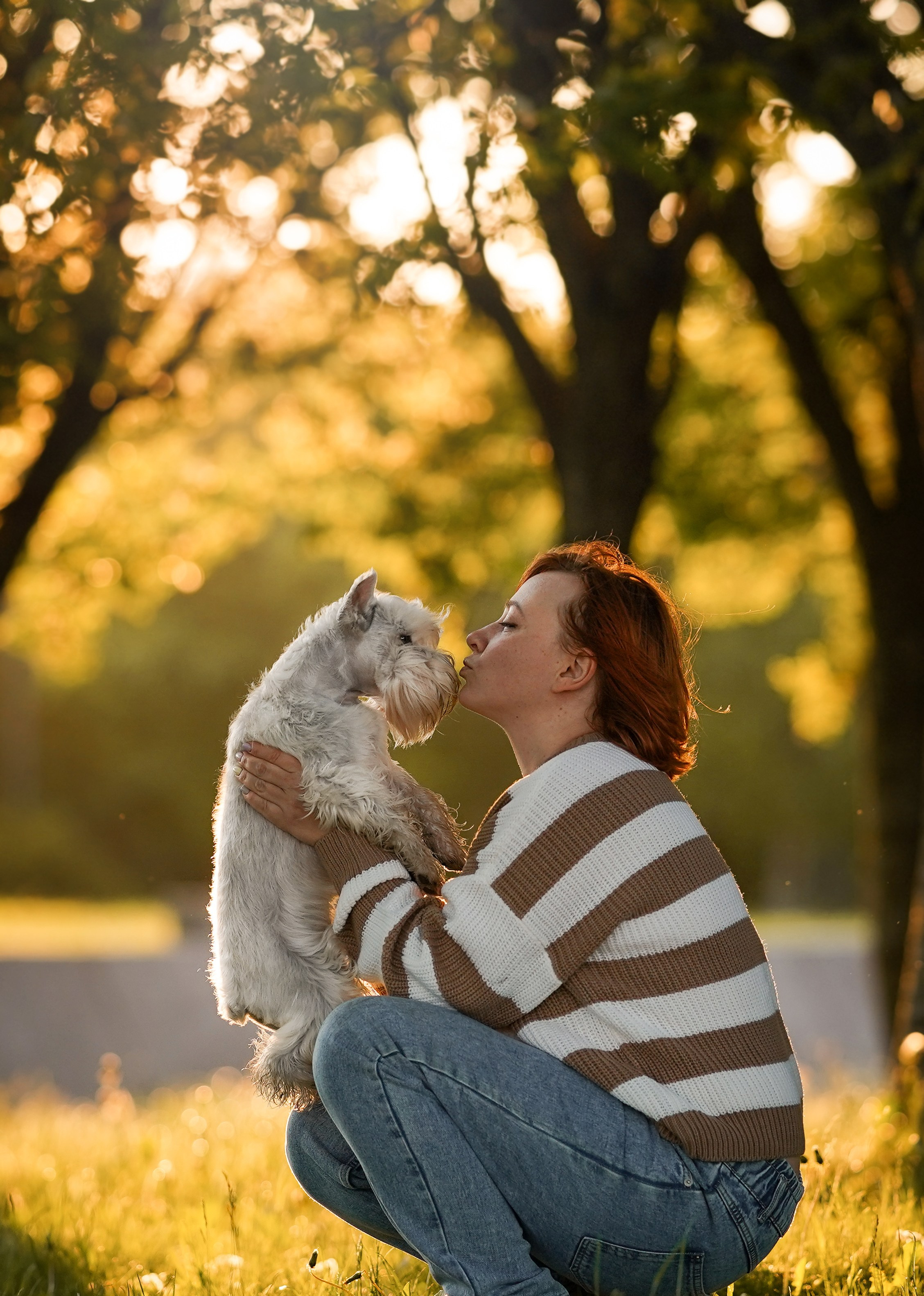 Оля и Доминик. Фотограф-анималист в Санкт-Петербурге Яна Мартынова