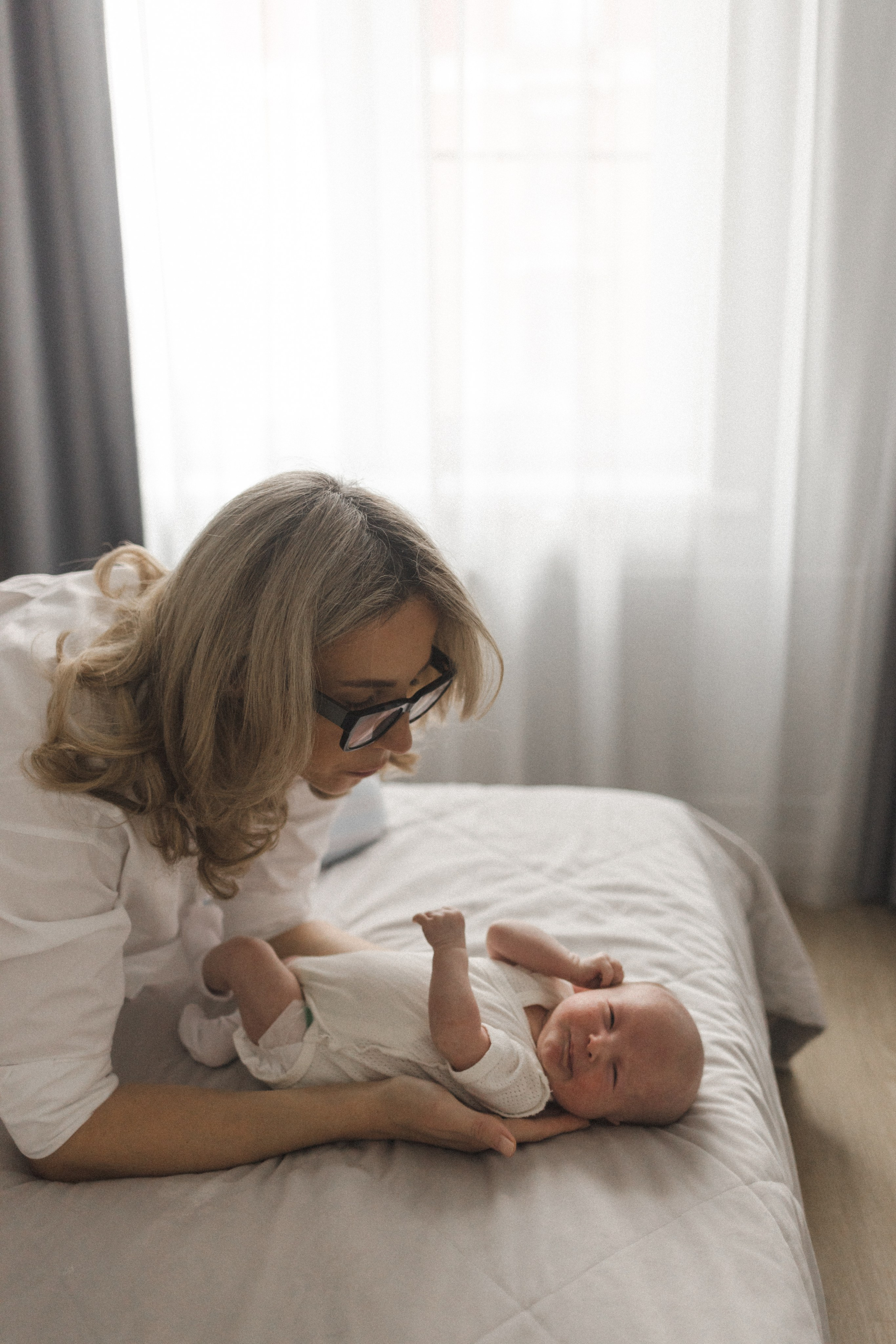 Самый первый месяц жизни. Семейный фотограф в Москве