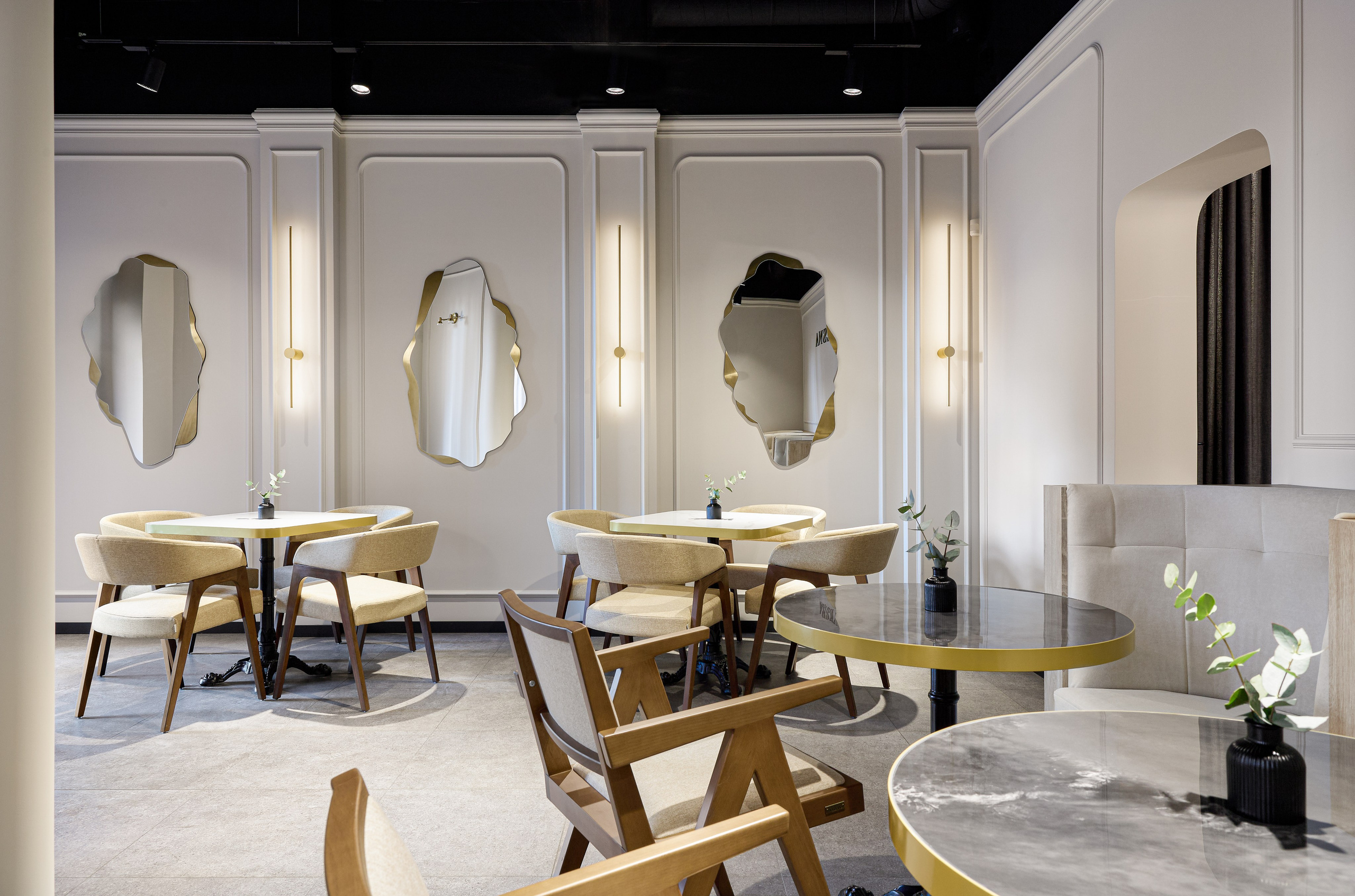 Кафе «Vesna». Дизайнер Георгий Хатнюк. Интерьерный фотограф в Краснодарском крае Светлана Шурлова