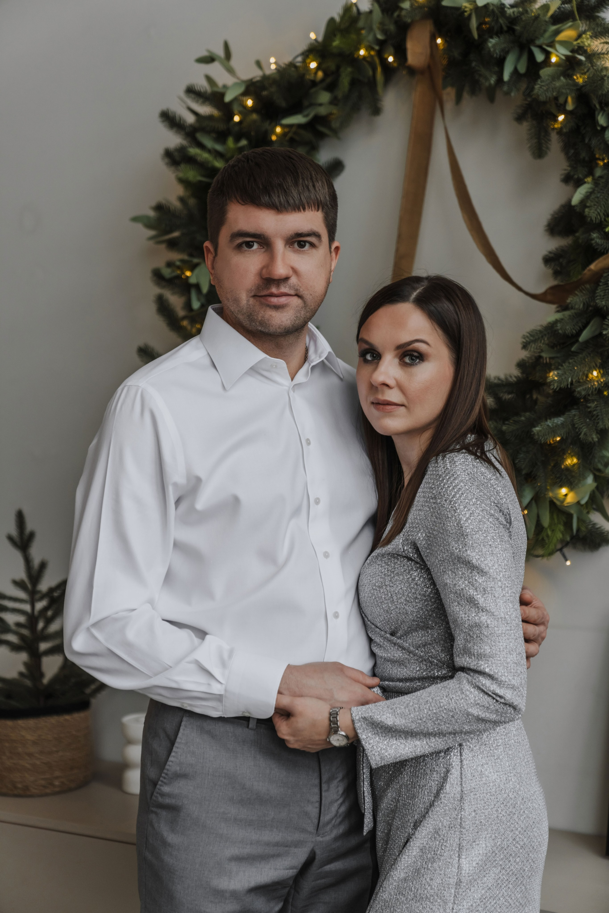 Michail, Ekaterina and Masha. Christmas. Minsk. Olga Modjaro