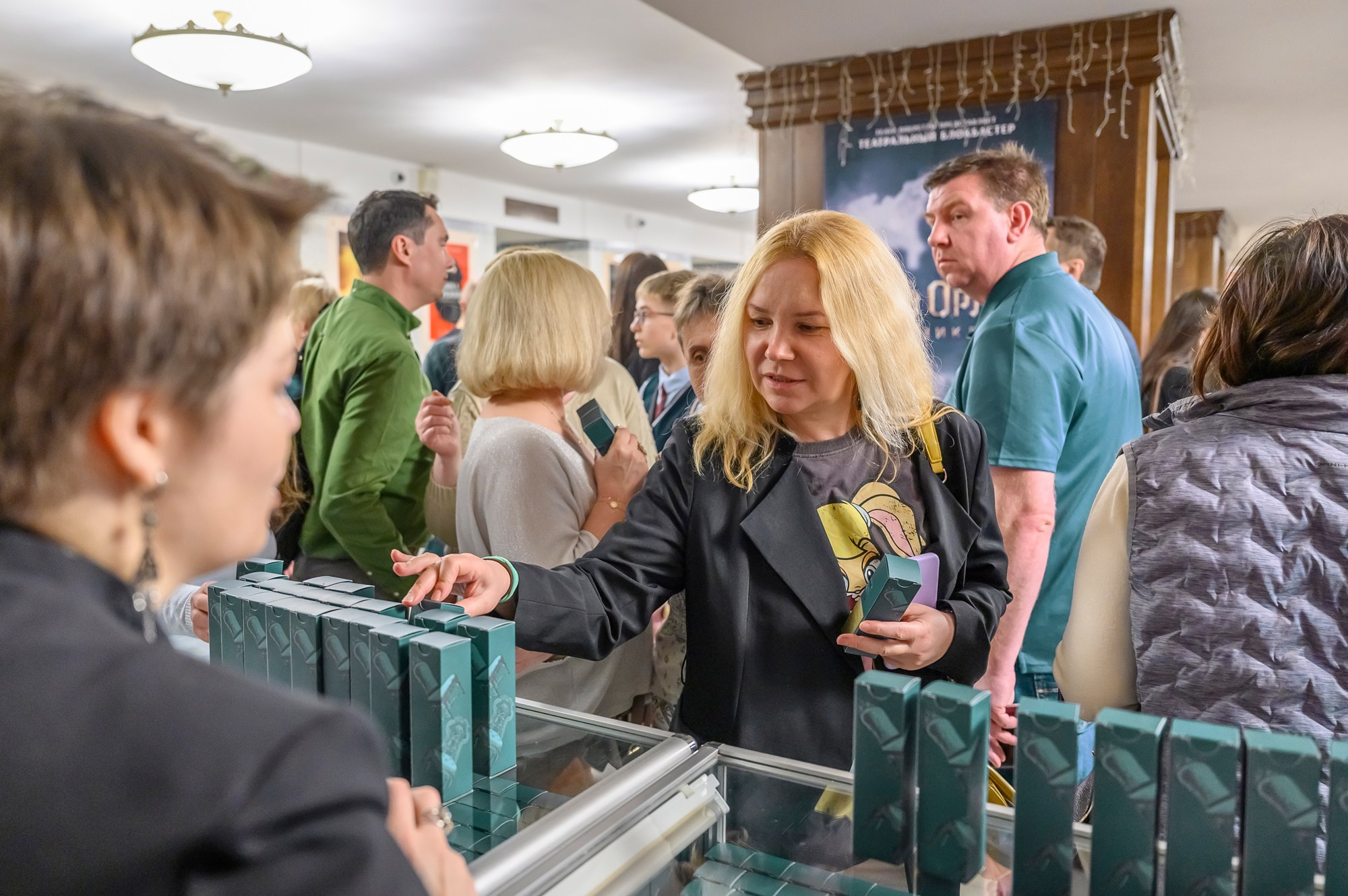 Репортажная съемка мероприятия «Ночь театров» в Московском театре оперетты. 2025. Фотограф Анна Мельникова | Москва