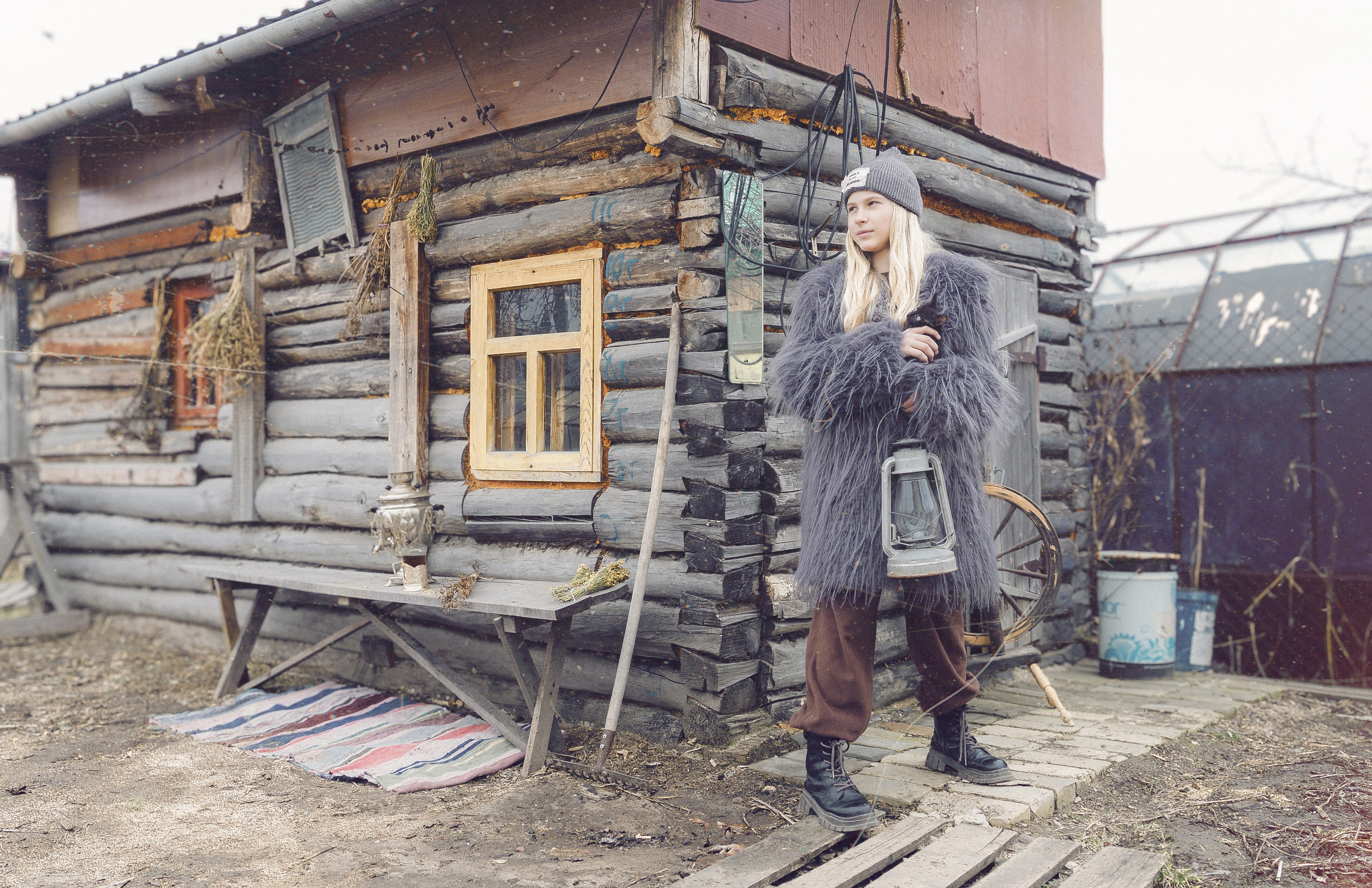 Фотопроект возле баньки