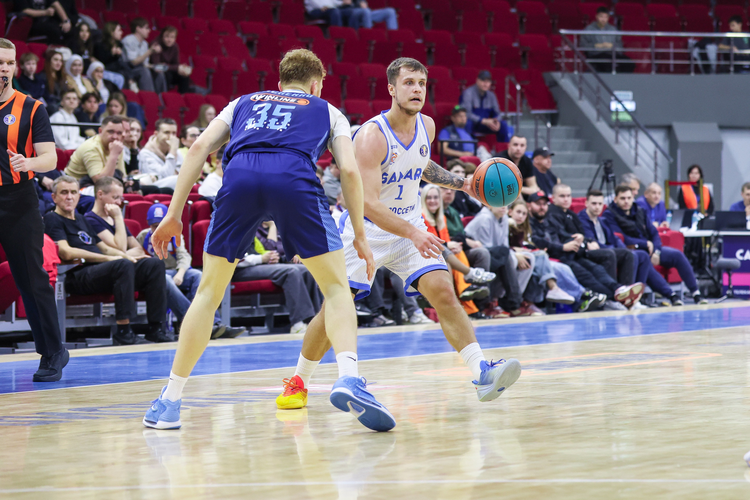 Баскетбол. Самара — Зенит. Единая лига ВТБ. Спортивный фотограф в Самаре