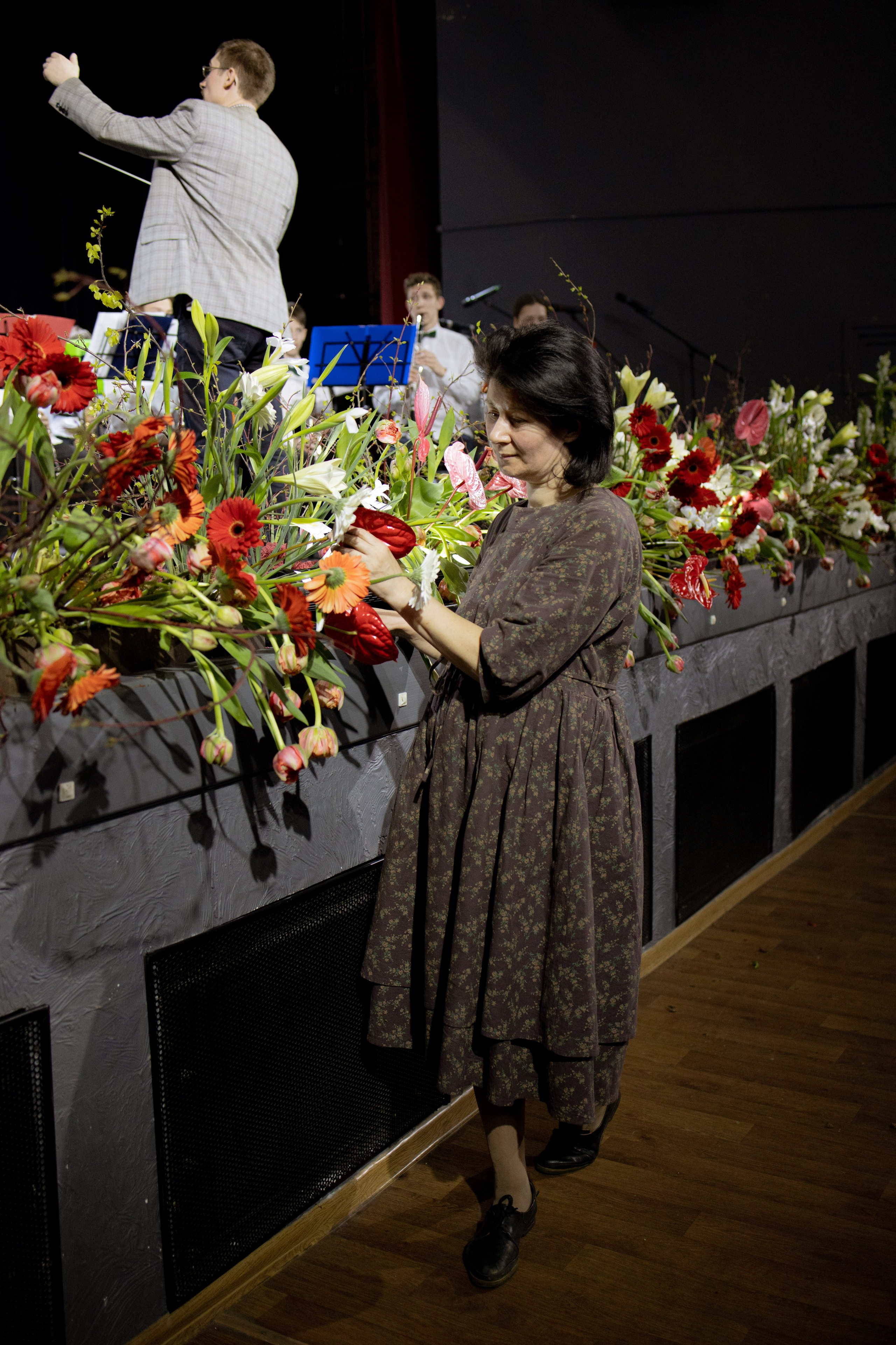 Оформление Отчетного концерта Музыкальной школы Глазунова. Оформление свадеб, декор свадеб Вера Маркова, Москва