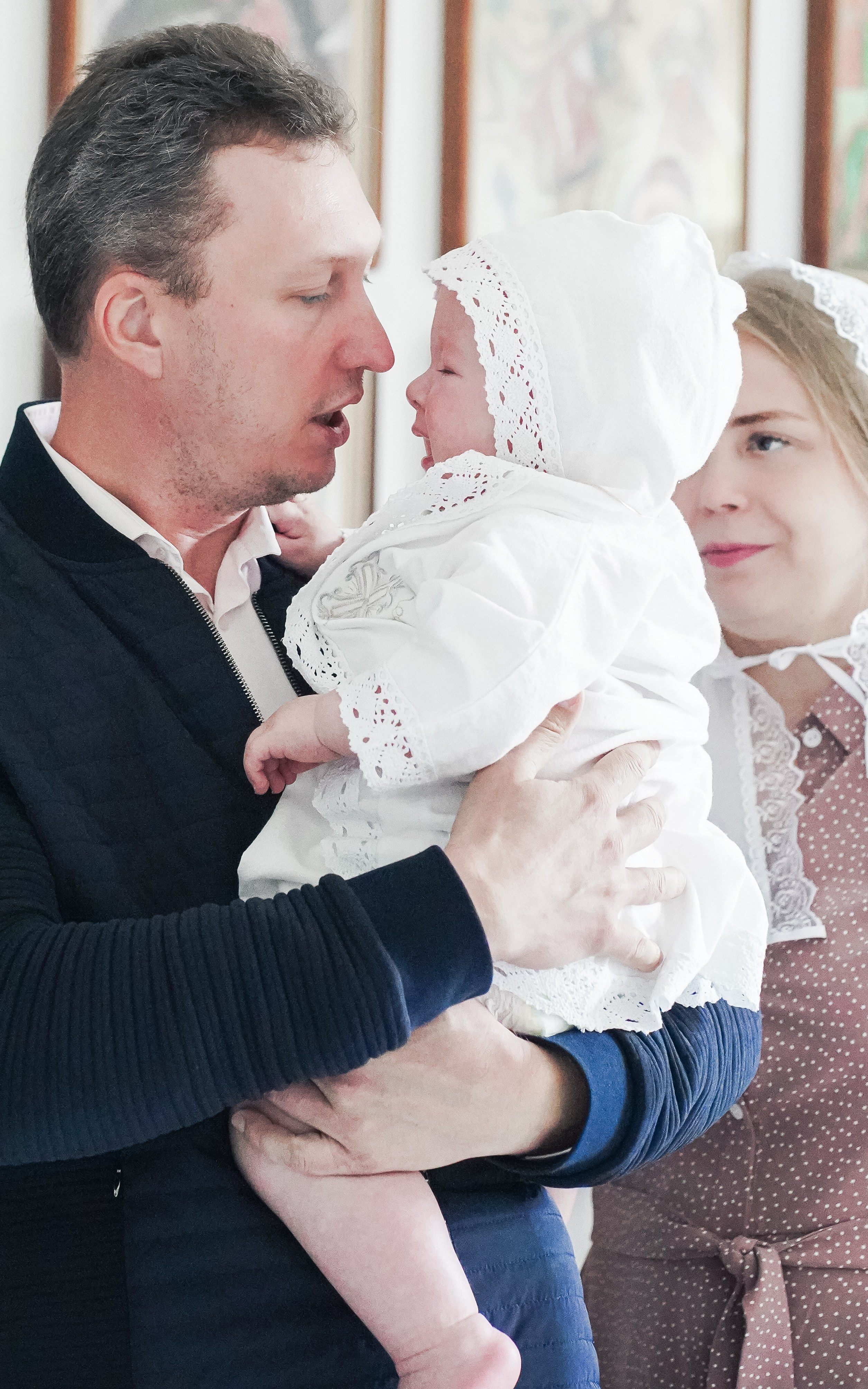 Крещение Георгия. Семейный и детский фотограф в Москве (Тинао) Галкина Алевтина