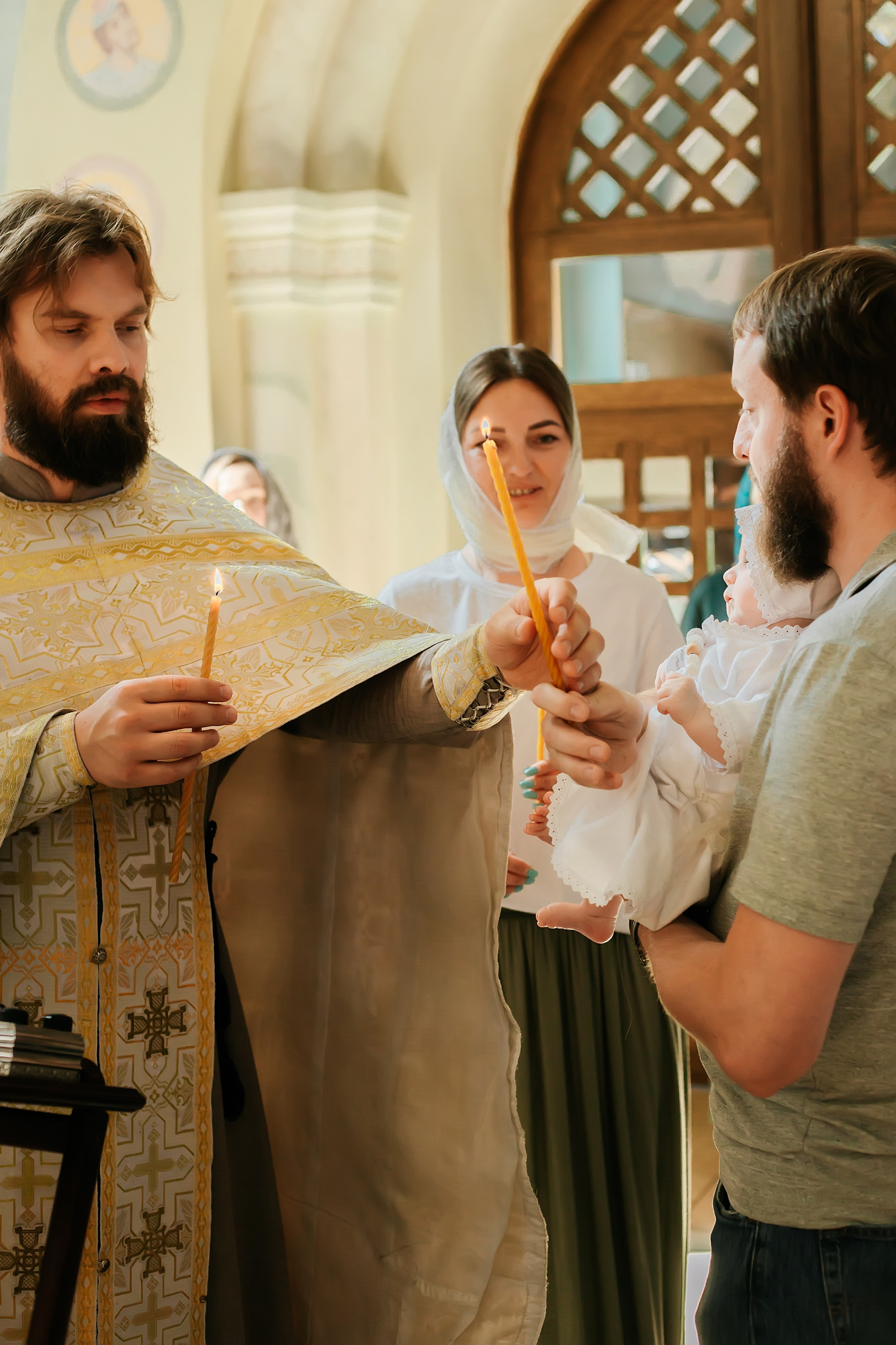 Крещение Валерии. Школьный и детский фотограф Старожилово