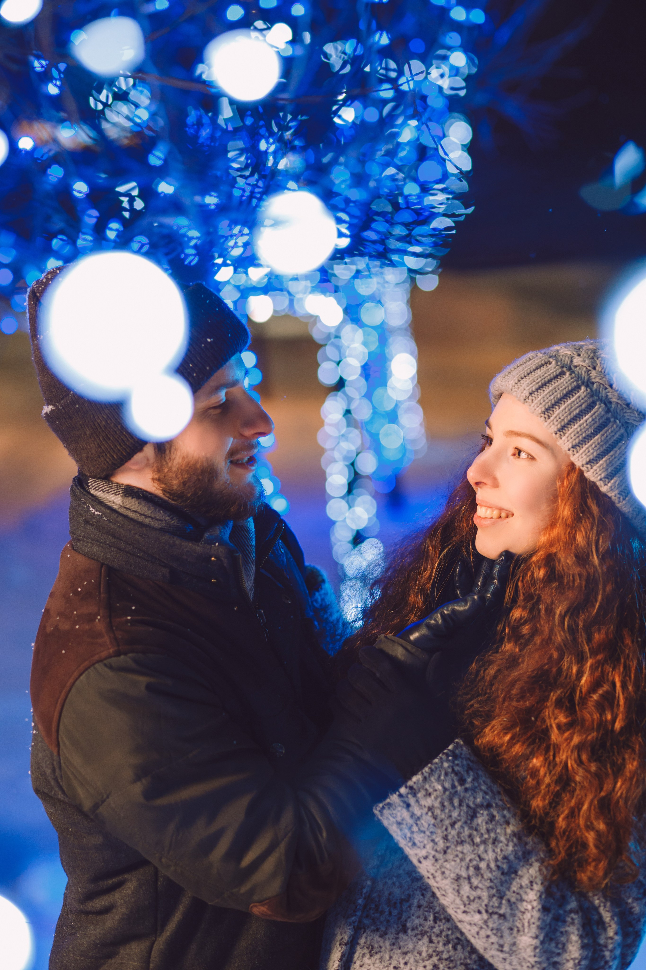 НеХолодная ночь Вити и Кристины. Профессиональный фотограф в Ижевске Леша Петров