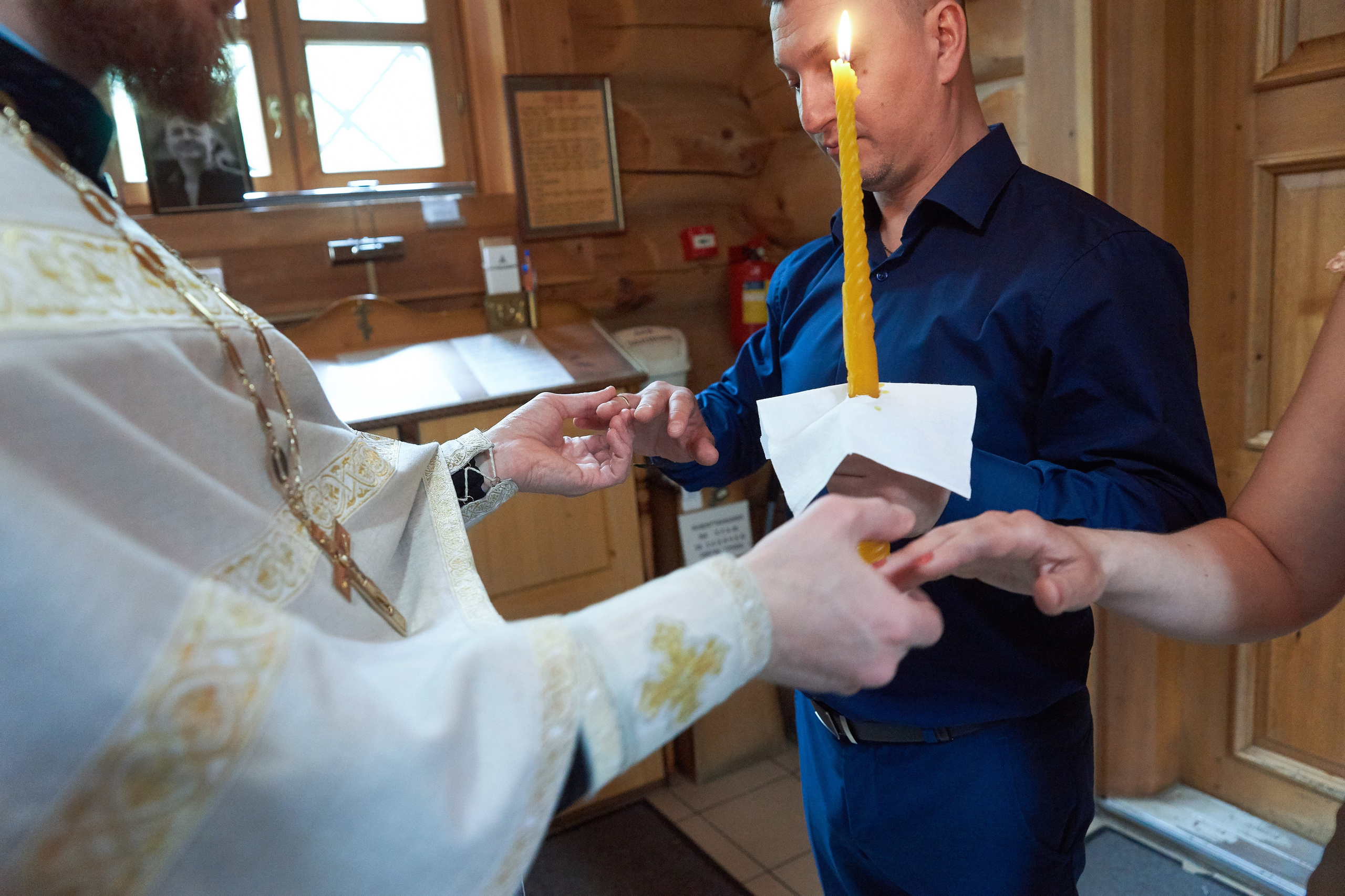 Венчание в Неопалимовской церкви. Балашиха