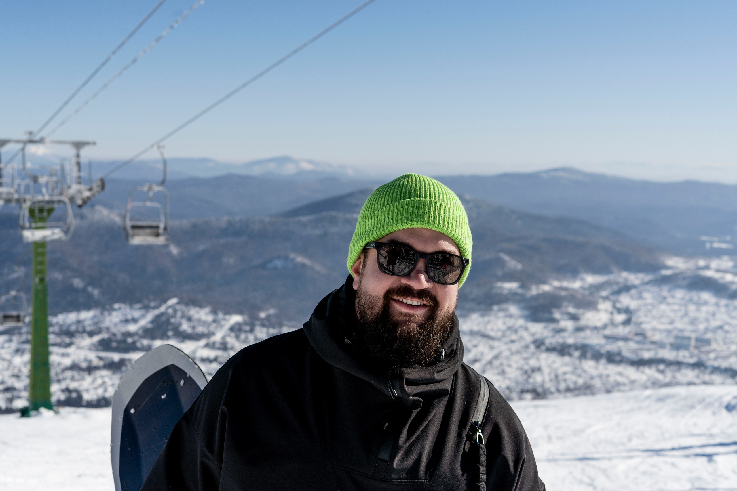 Фотосессия на вершине. Анастасия Паршукова — фотограф Шерегеш Новосибирск