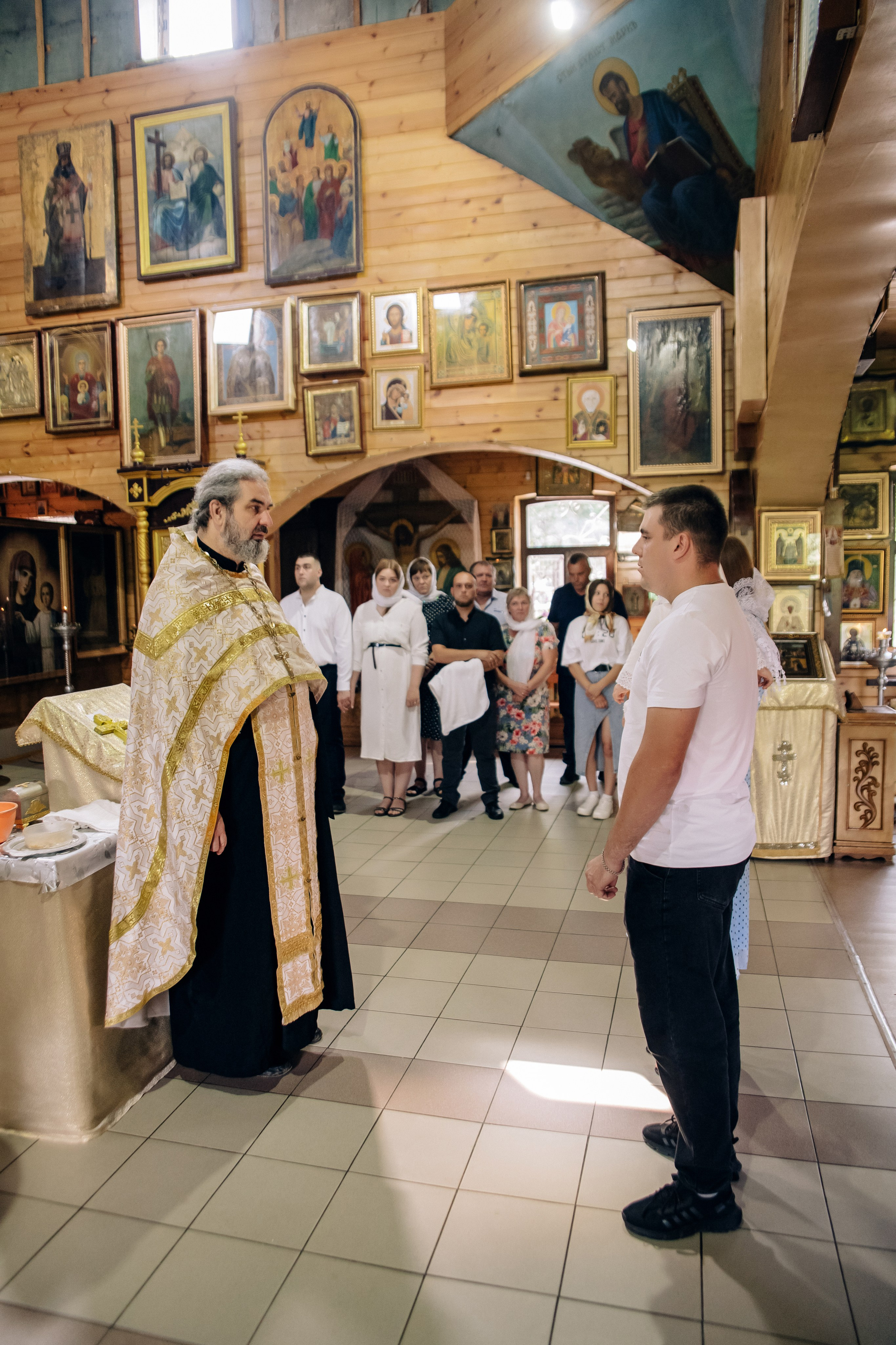 Таинство крещения Евы. Фотограф — МАРИЯ МЕДВЕДЕВА