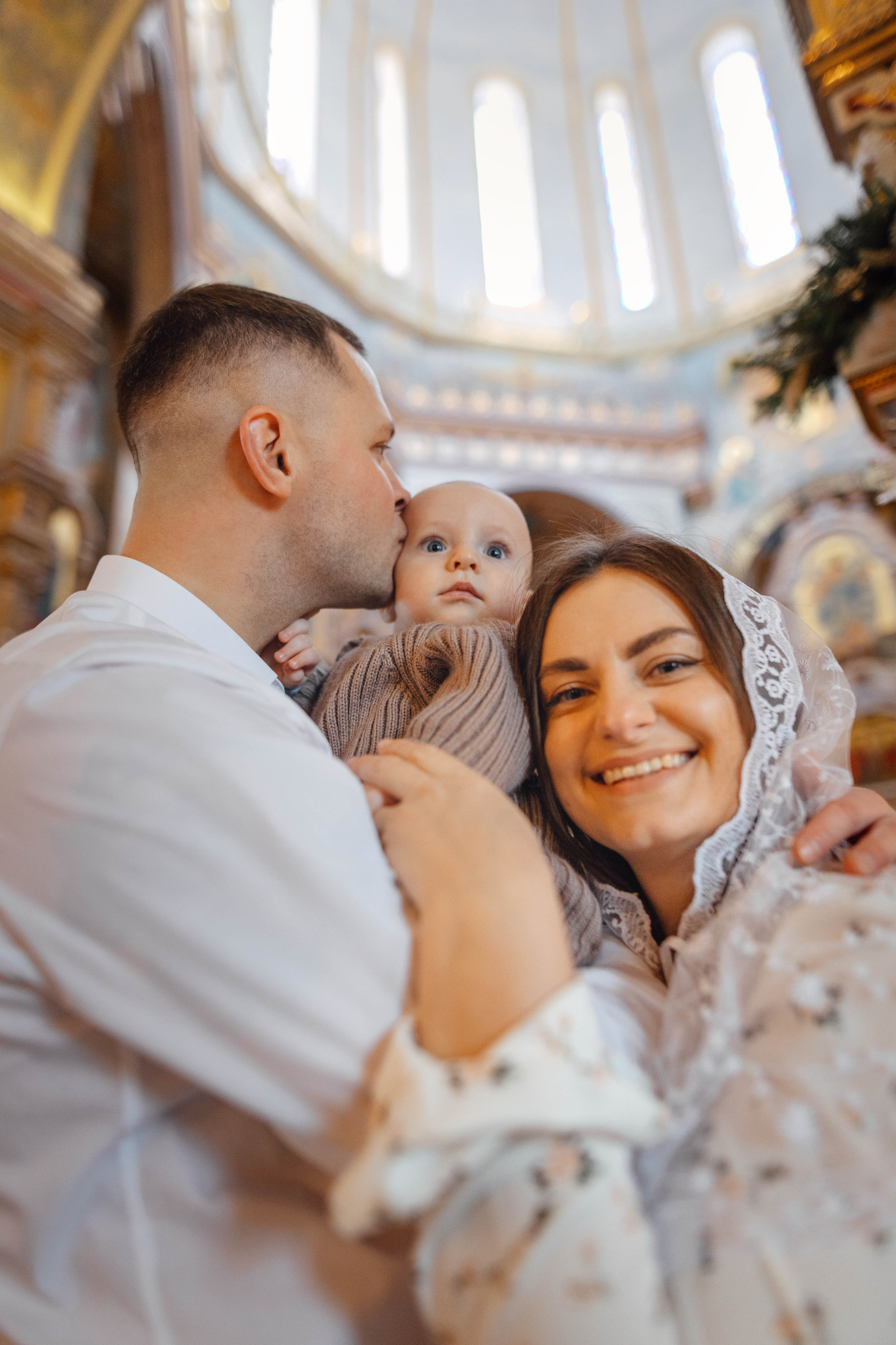 Крещение Матвея, храм Святой Троицы, декабрь 2025