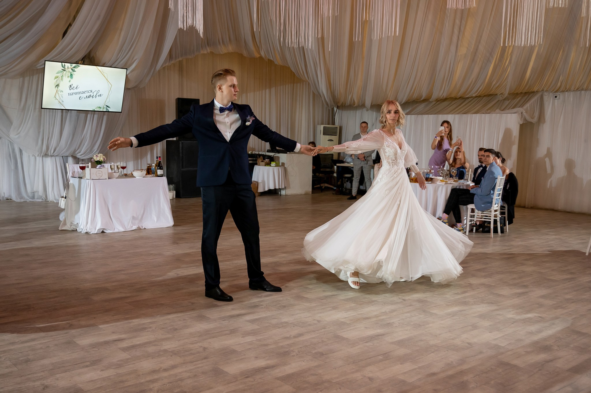 Стильная свадьба. Свадебный и семейный фотограф из Санкт-Петербурга Климов Анатолий