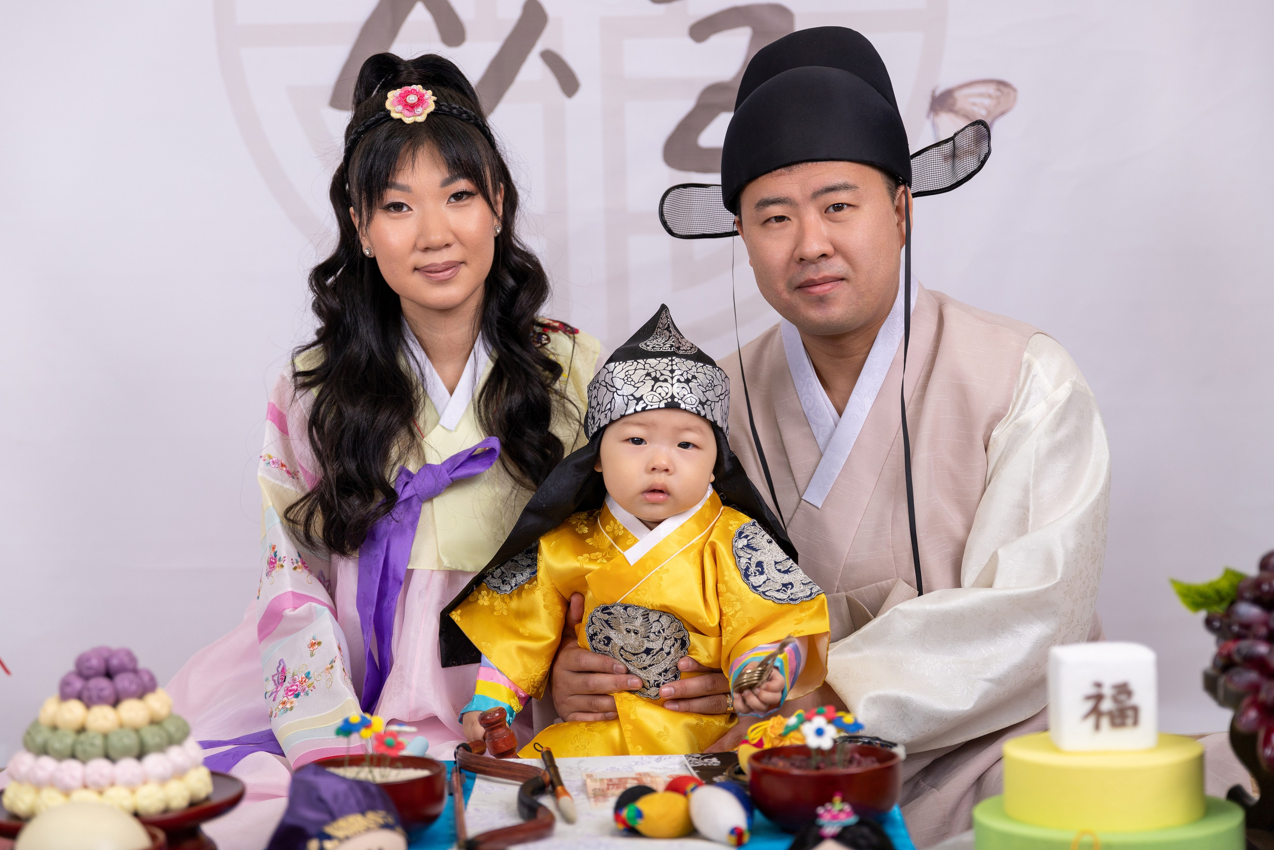 축돌 Утренняя церемония (семья). «Инбок» Фото студия