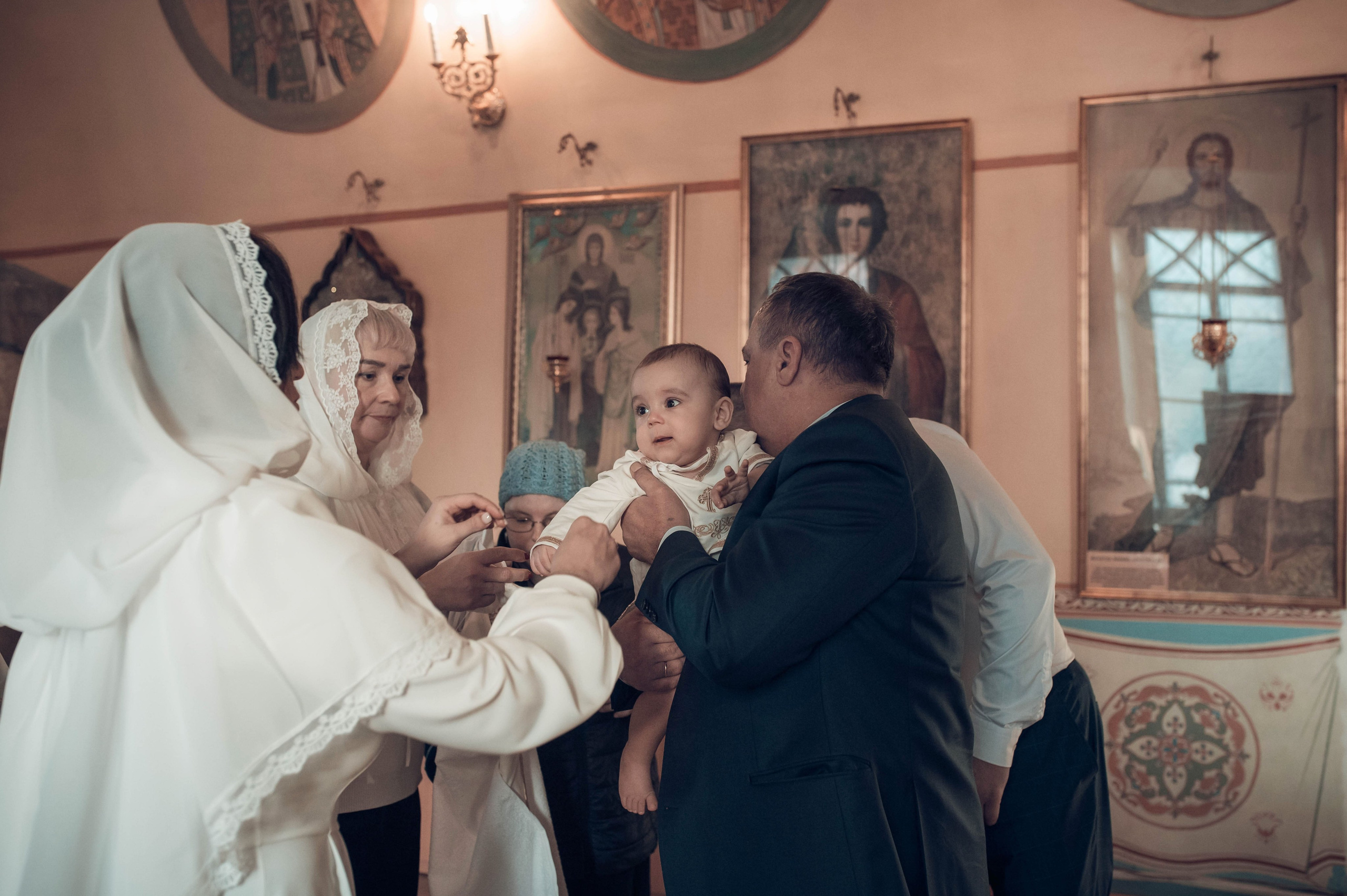 Съемка крещения в Красноярске. Фотографы крещения/венчания  Красноярск Татьяна и Вячеслав Переваловы