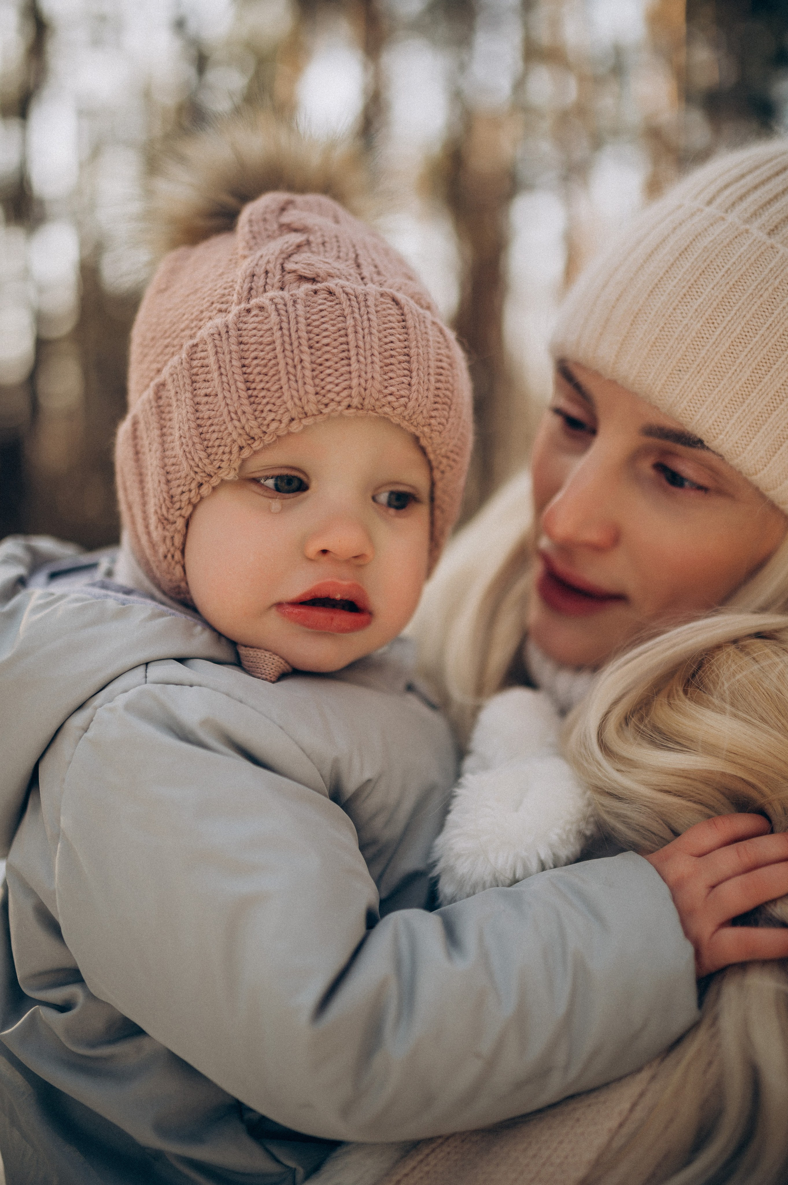 Зимняя фотосессия в лесу. Семейный фотограф в Домодедово и Москве Елена Пичугина