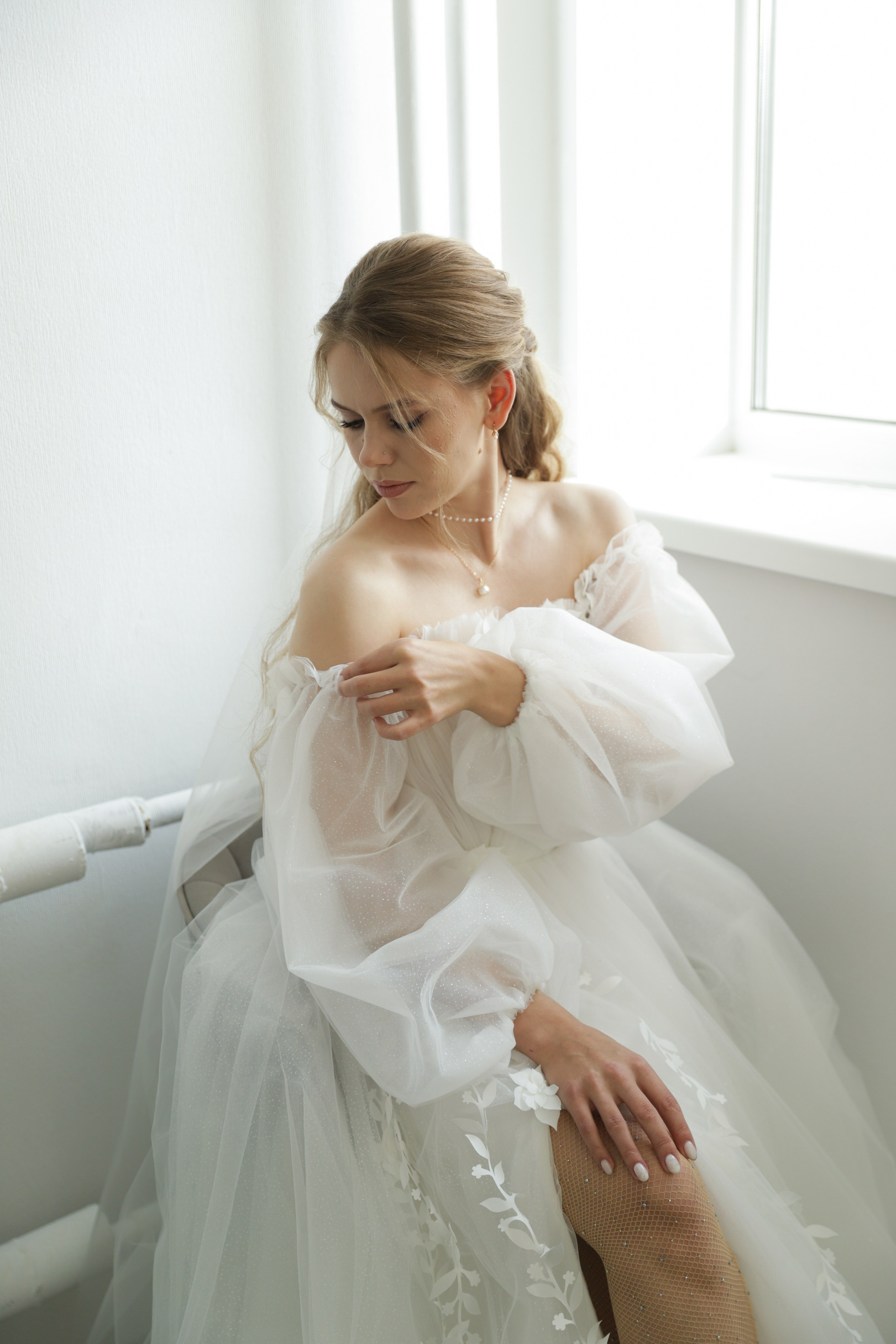 Сборы невесты Юлии. Портретный и репортажный фотограф в Казани