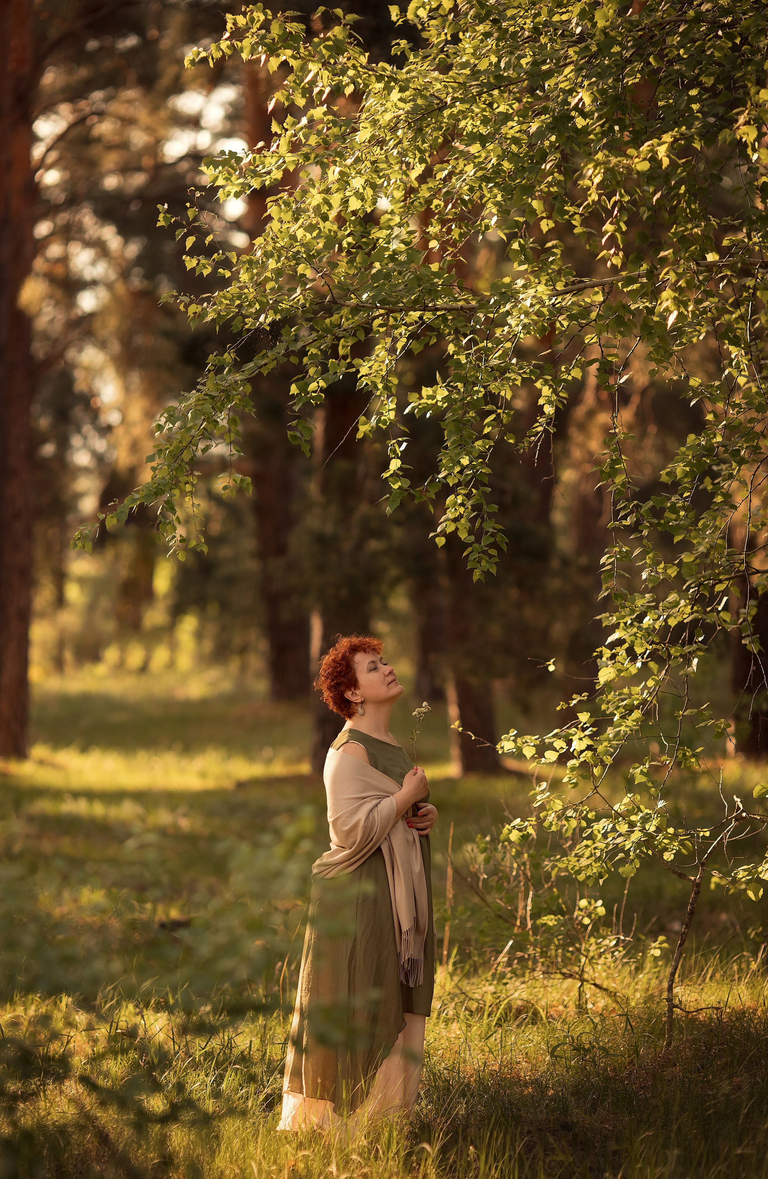 В весеннем лесу. Семейный и детский фотограф в Саратове Полина Коткина
