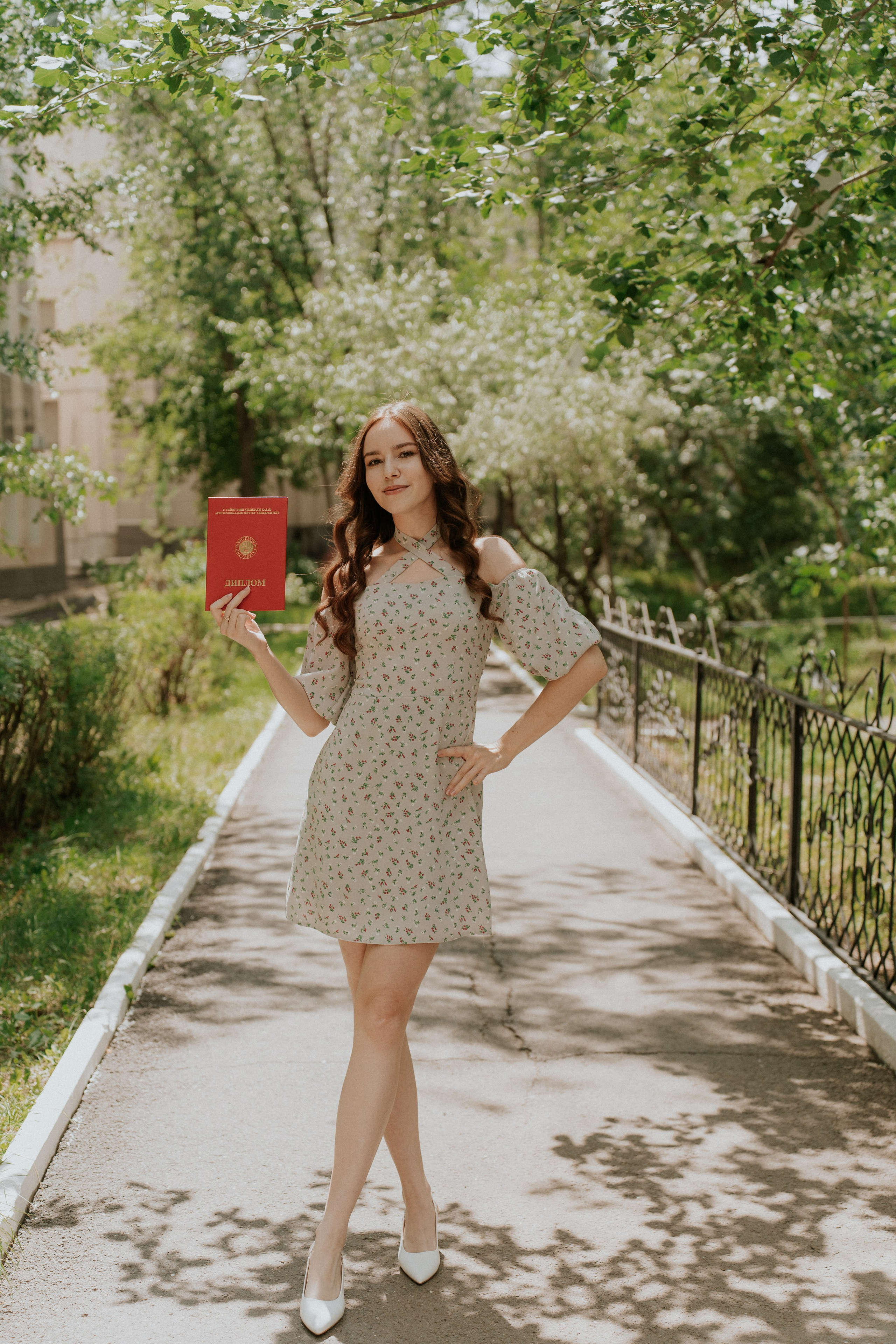 Выпускной Аграрный унивеситет. Крис Богомазова