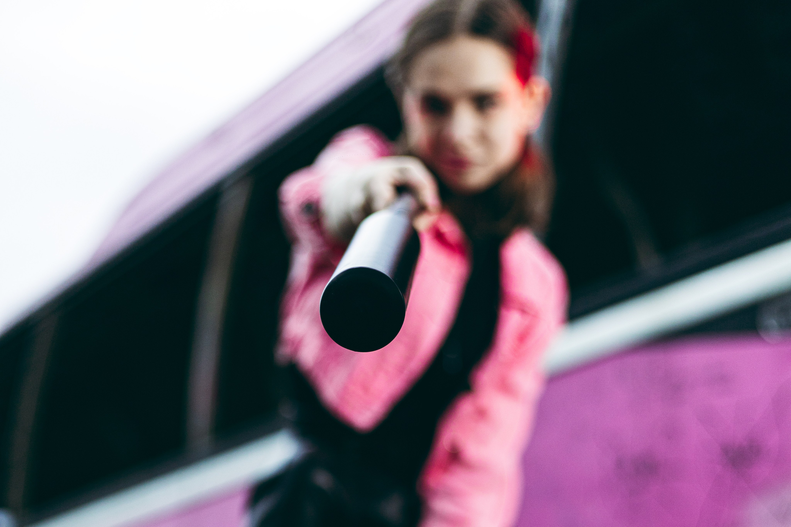 Алина, бита, цепь. Фотограф, Таганрог, Руслан Степущенко