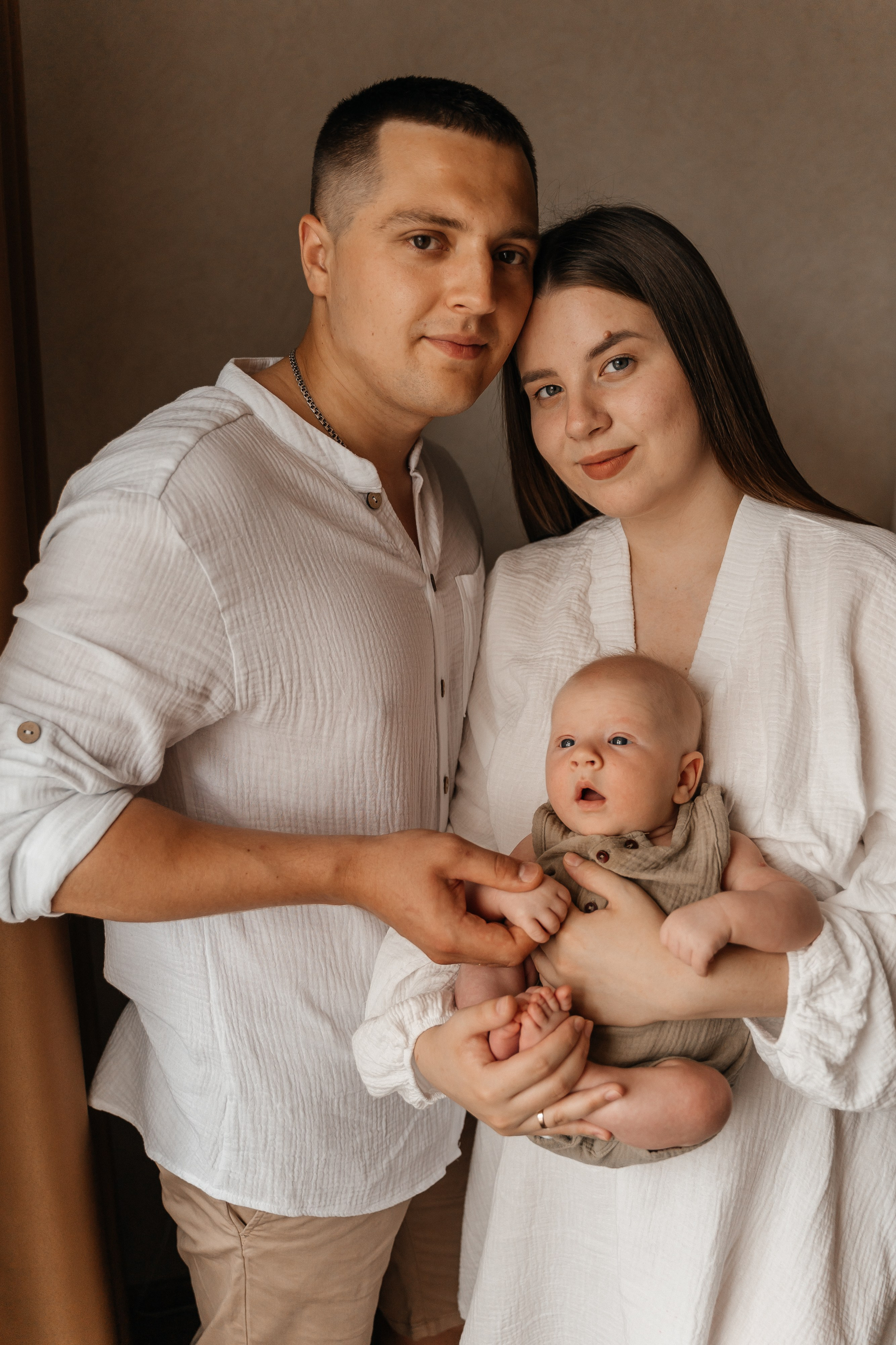 Андрей, Ангелина и Лев. Волик Мария