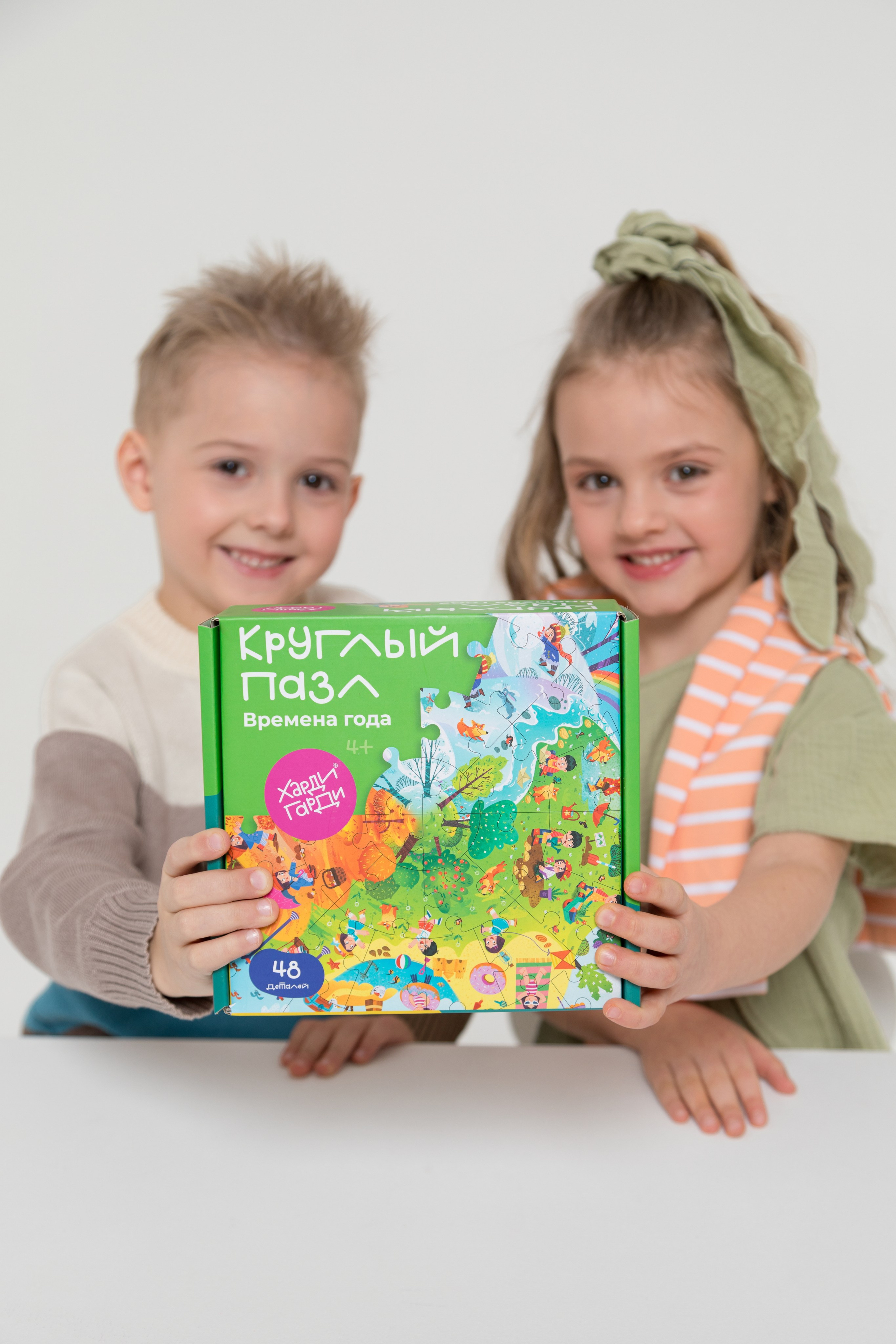 Имиджевая и каталожная съёмка для бренда детских пазлов. Детский и контент фотограф Надя Волкова Санкт-Петербург